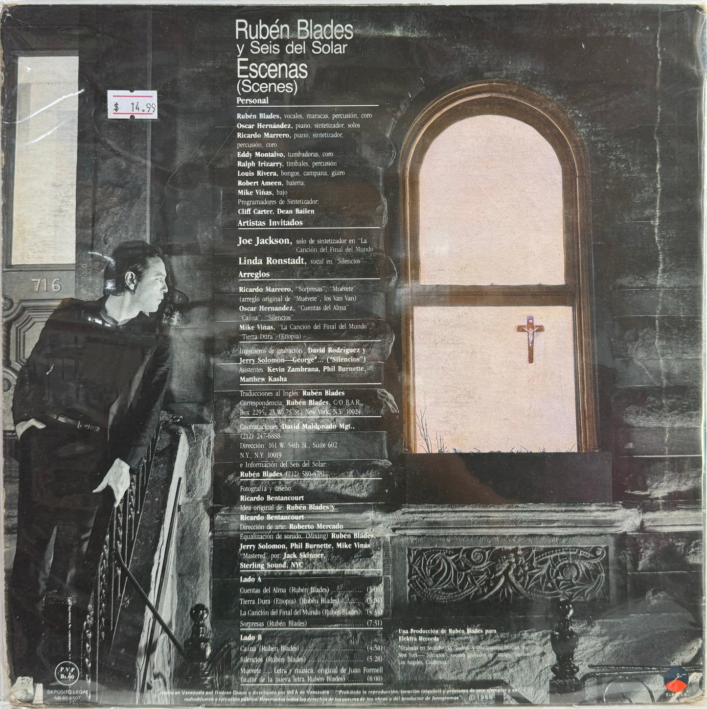 RUBEN BLADES Y SEIS DEL SOLAR - ESCENAS LP