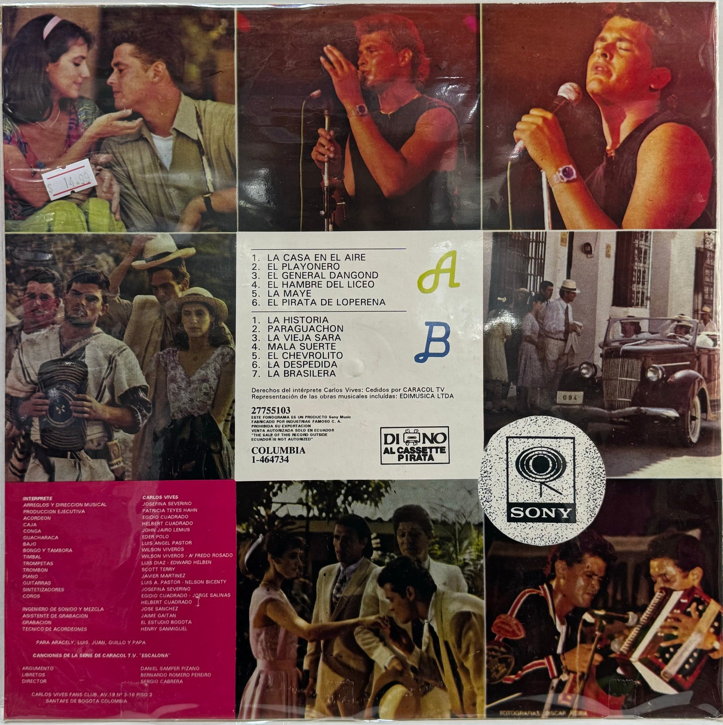ESCALONA - VOLUMEN 2 LP