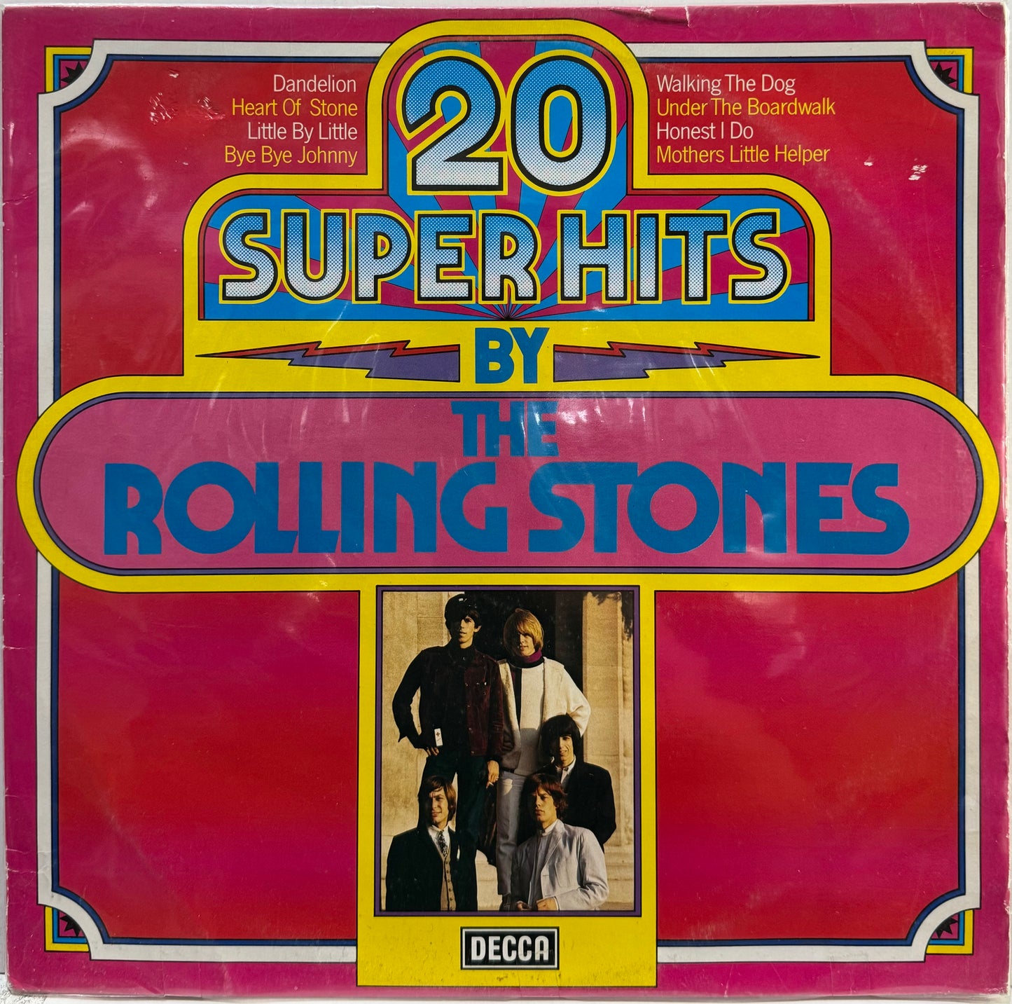 ROLLING STONES - 20 SUPER HITS LP