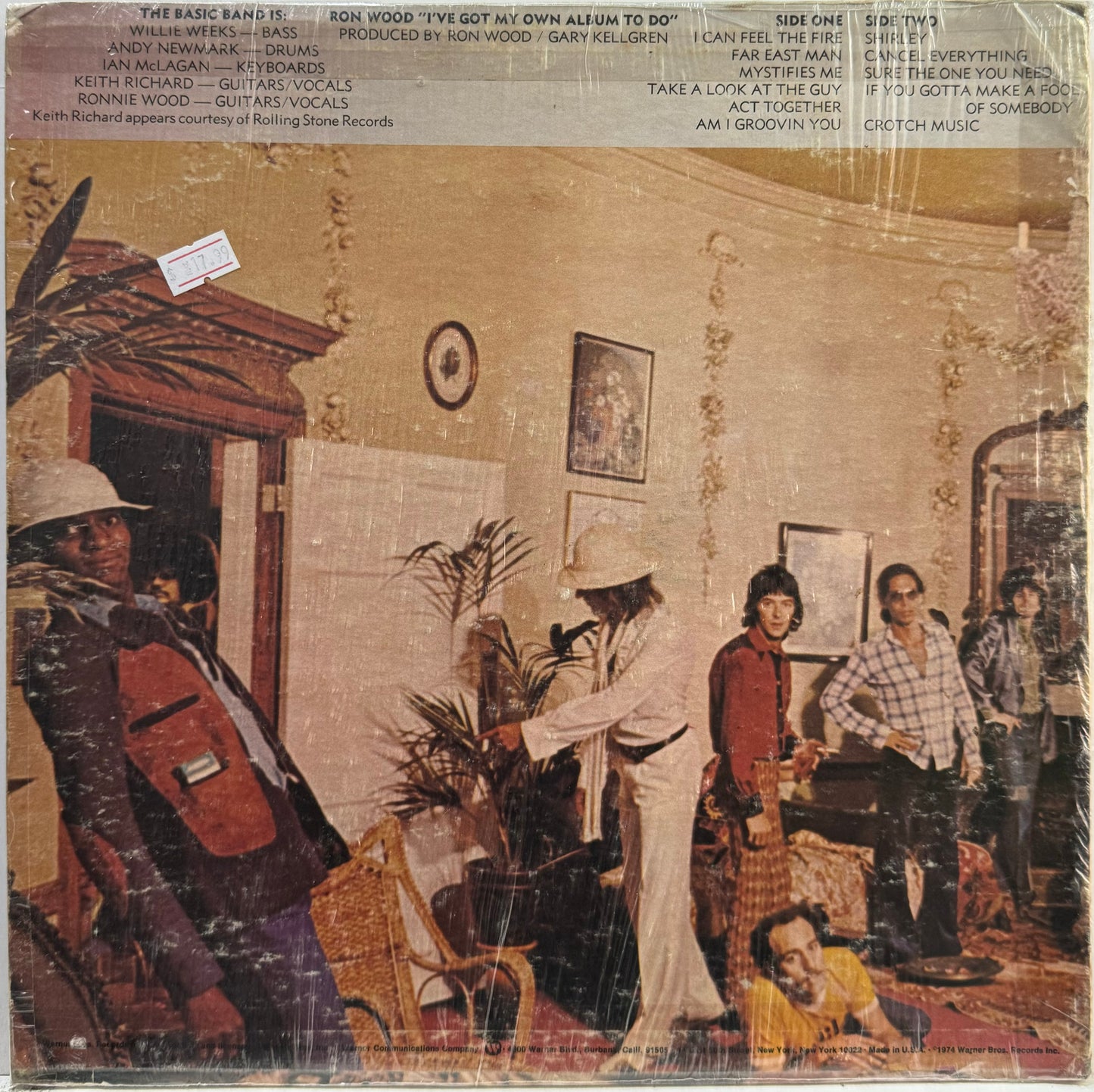 RON WOODS - I VE GOT MY OWN LP