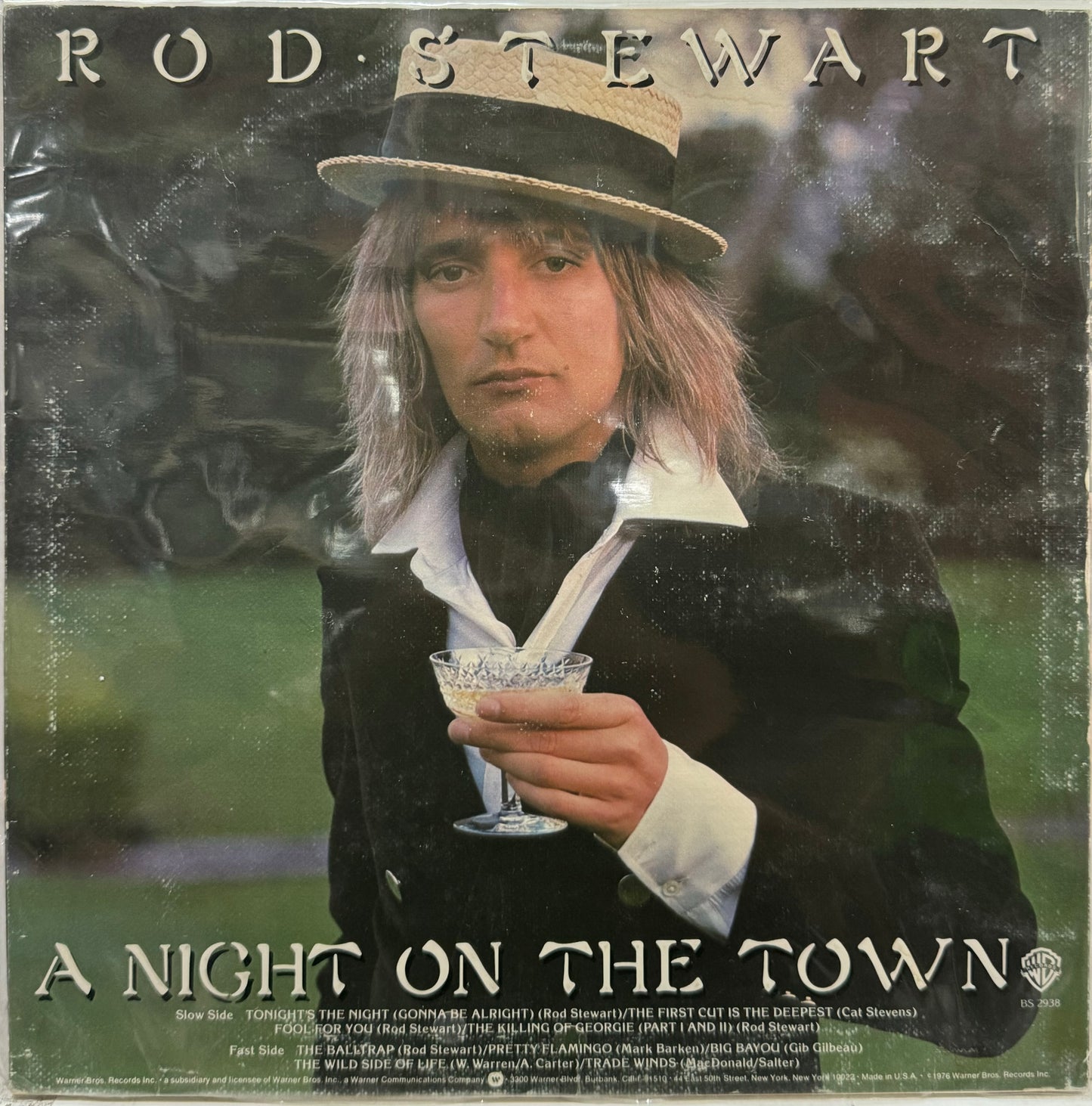 ROD STEWART - A NIGHT ON THE TOWN LP