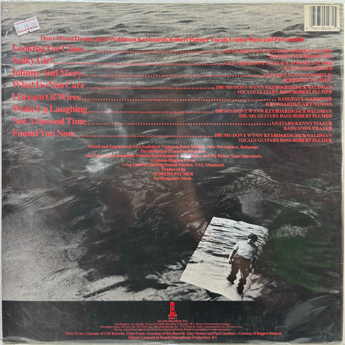 ROBERT PALMER - CLUES LP