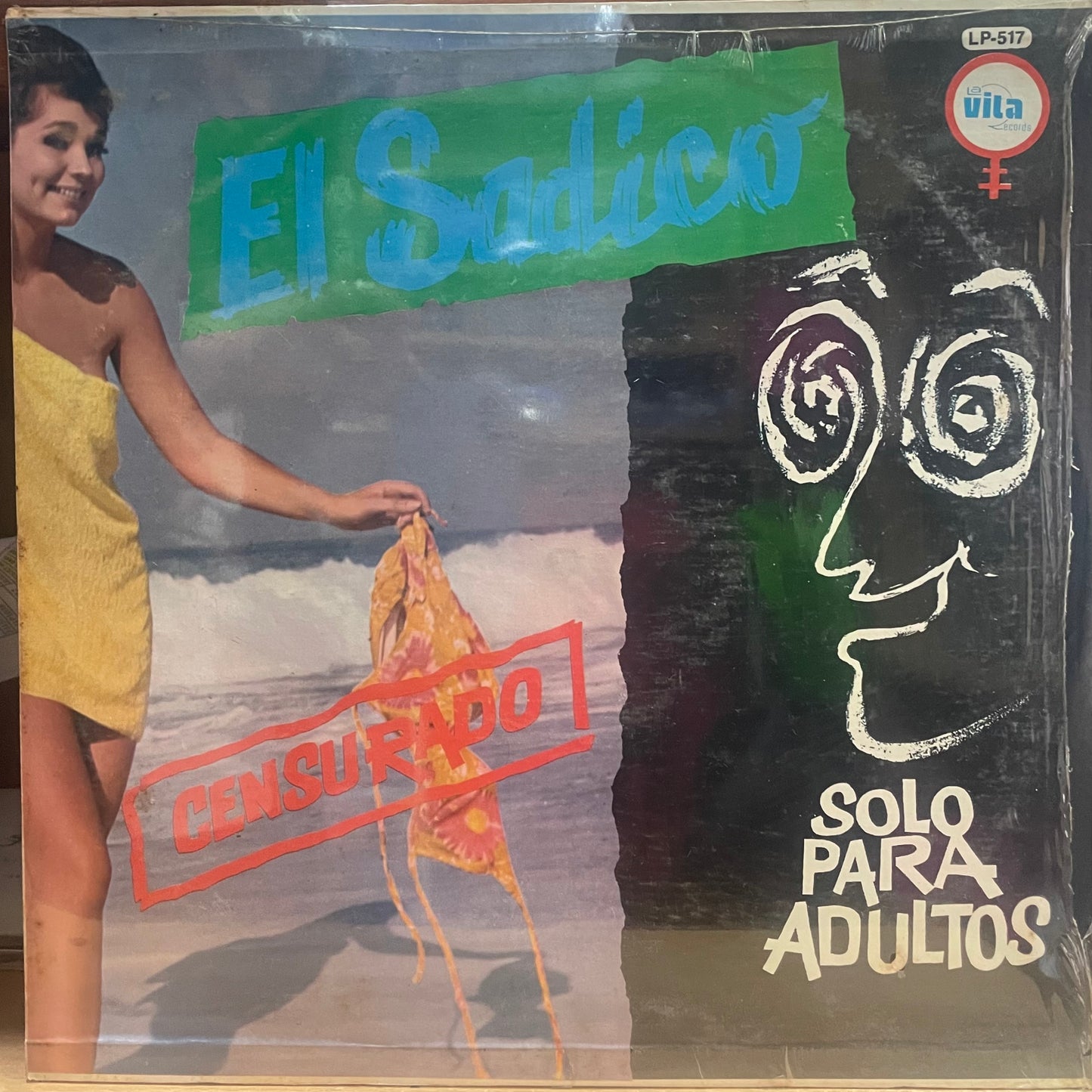 EL SADICO - SOLO PARA ADULTOS LP