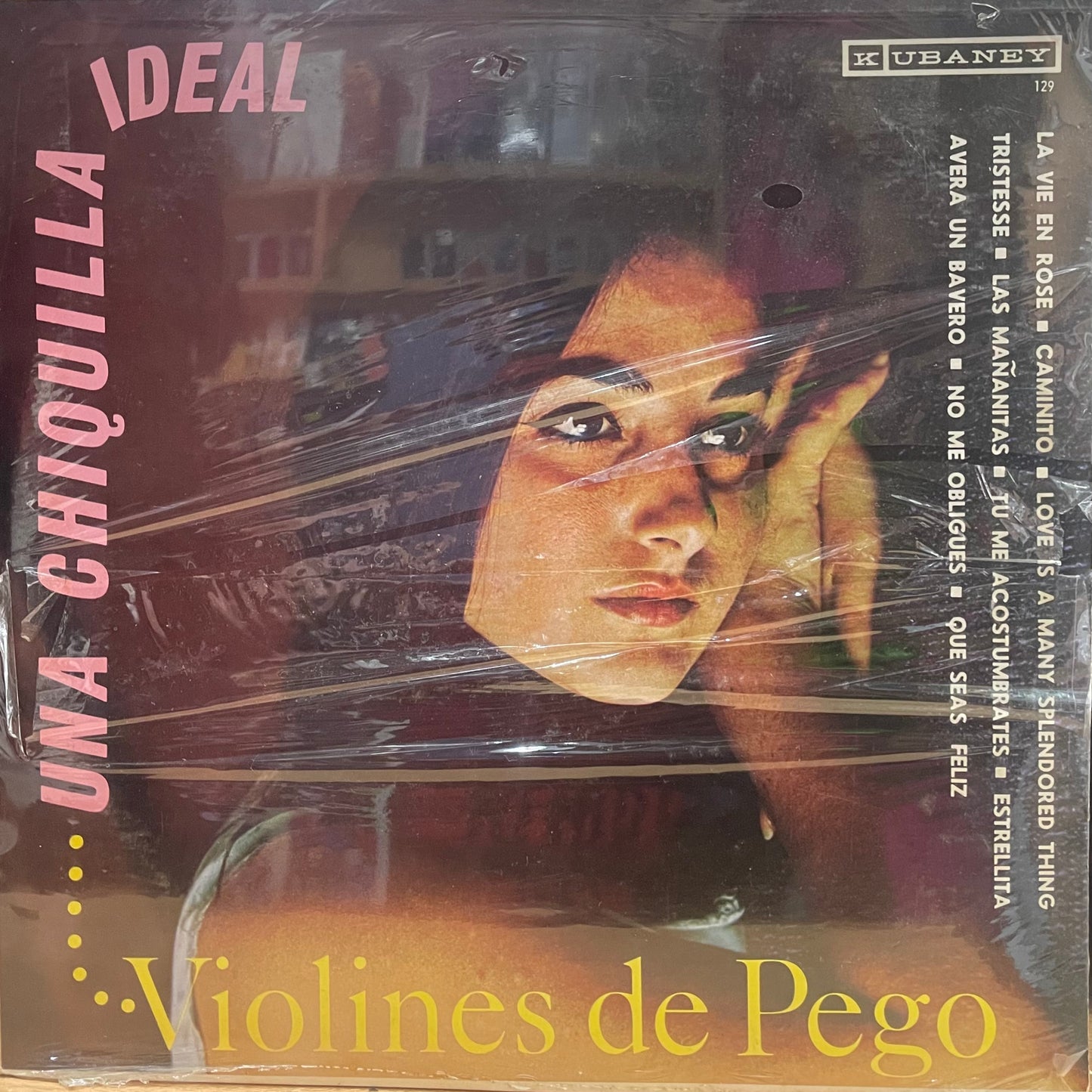 LOS VIOLINES DE PEGO - UNA CHIQUILLA IDEAL LP