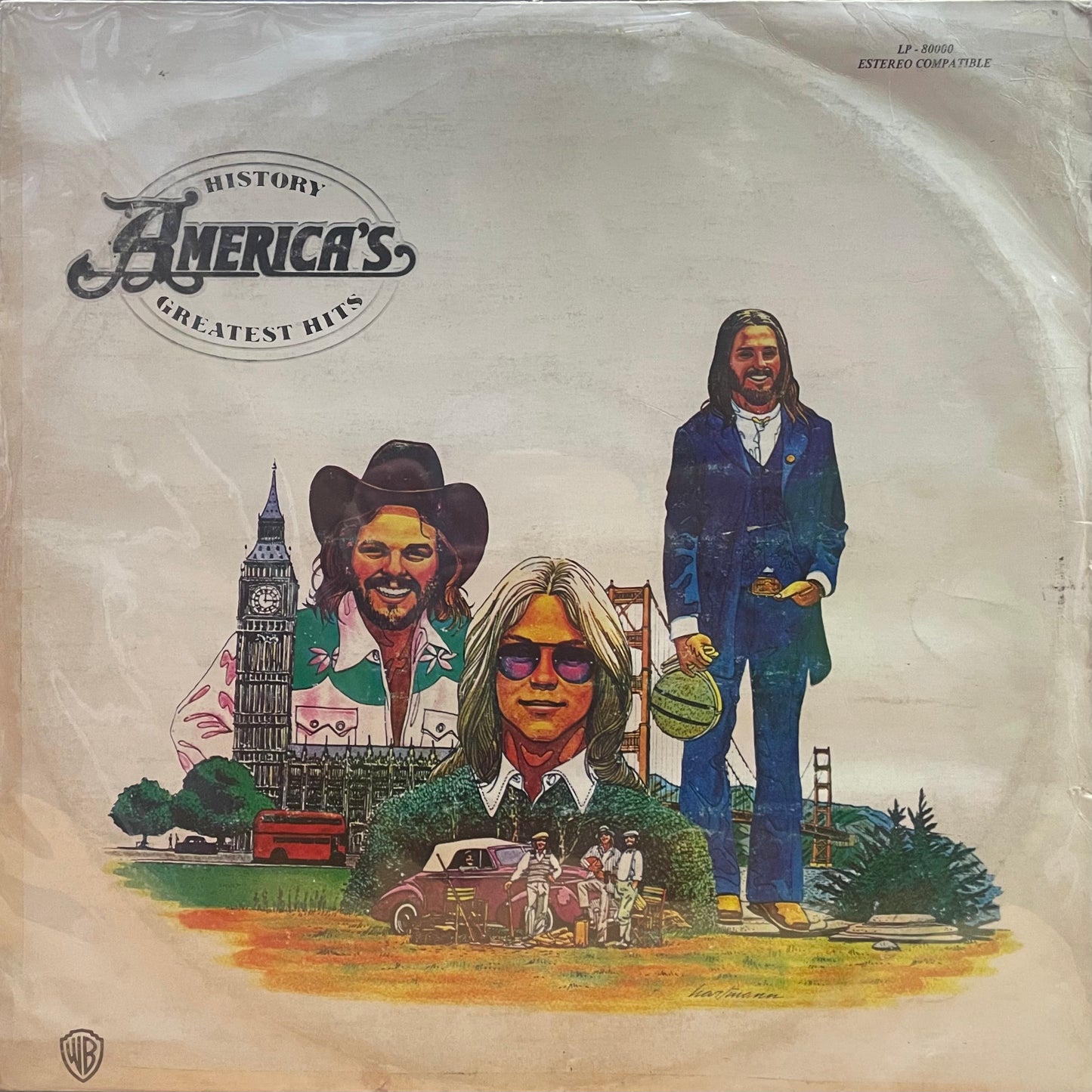 AMERICA - GREATEST HITS LP