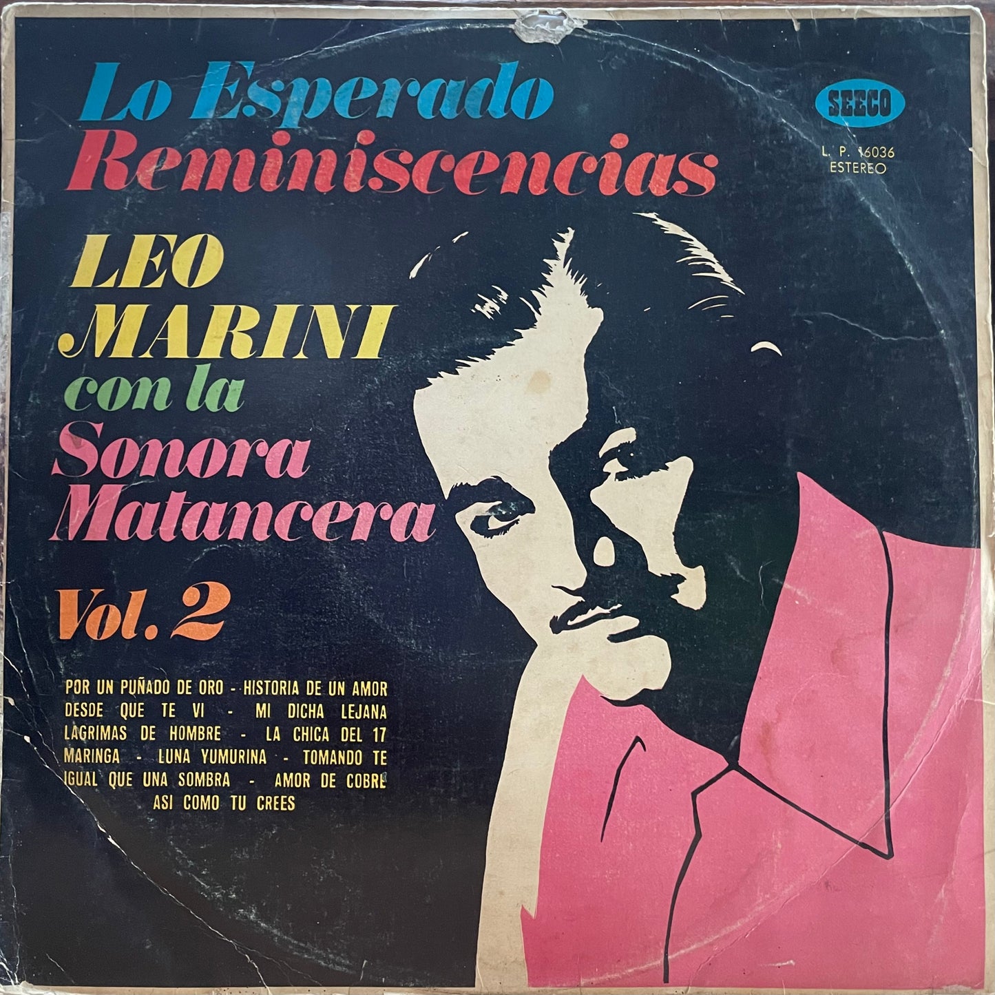 LEO MARINI CON LA SONORA MATANCERA - VOL. 2 LO ESPERADO REMINISCENCIAS