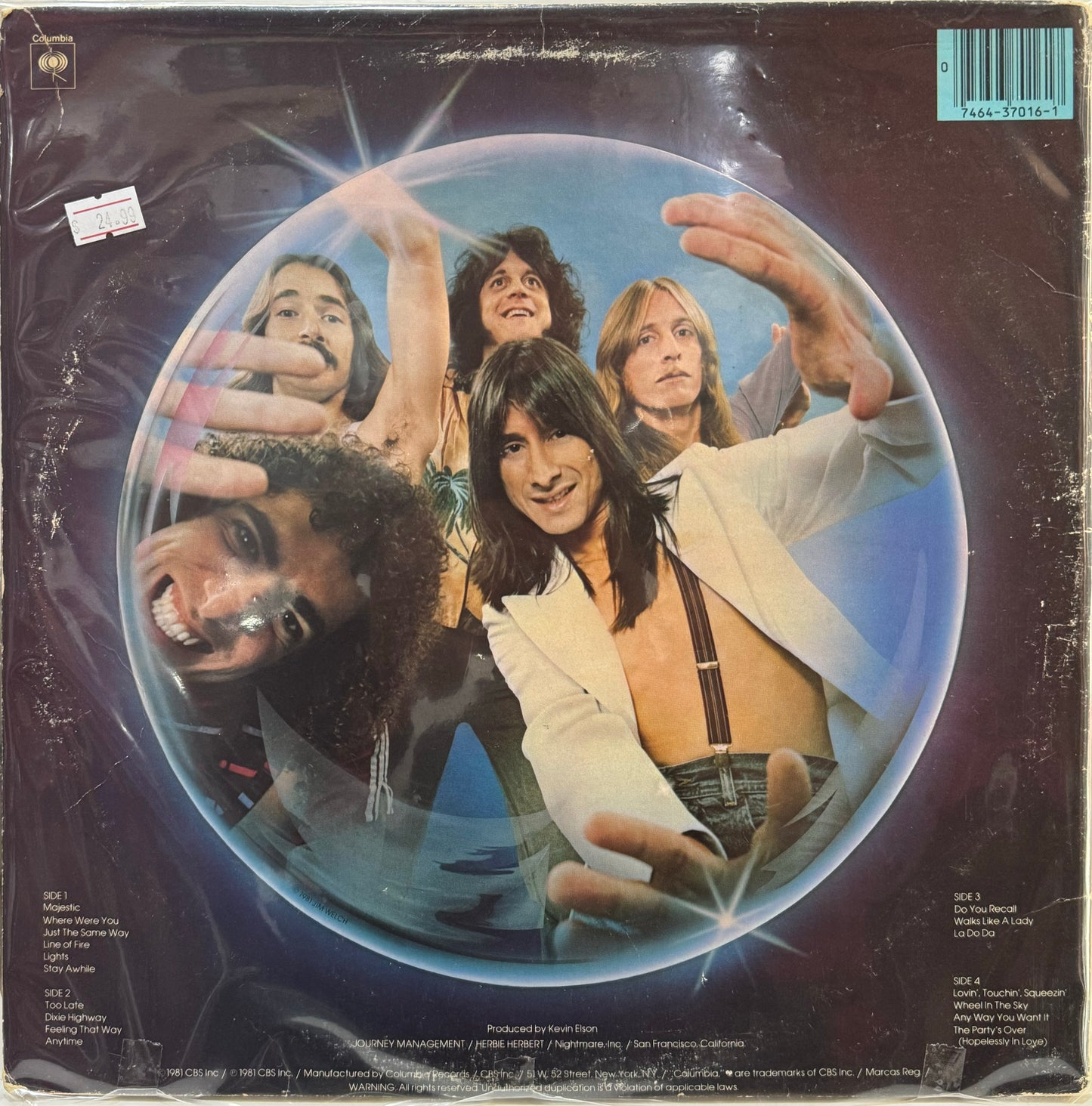 JOURNEY - CAPTURED 2 LPS