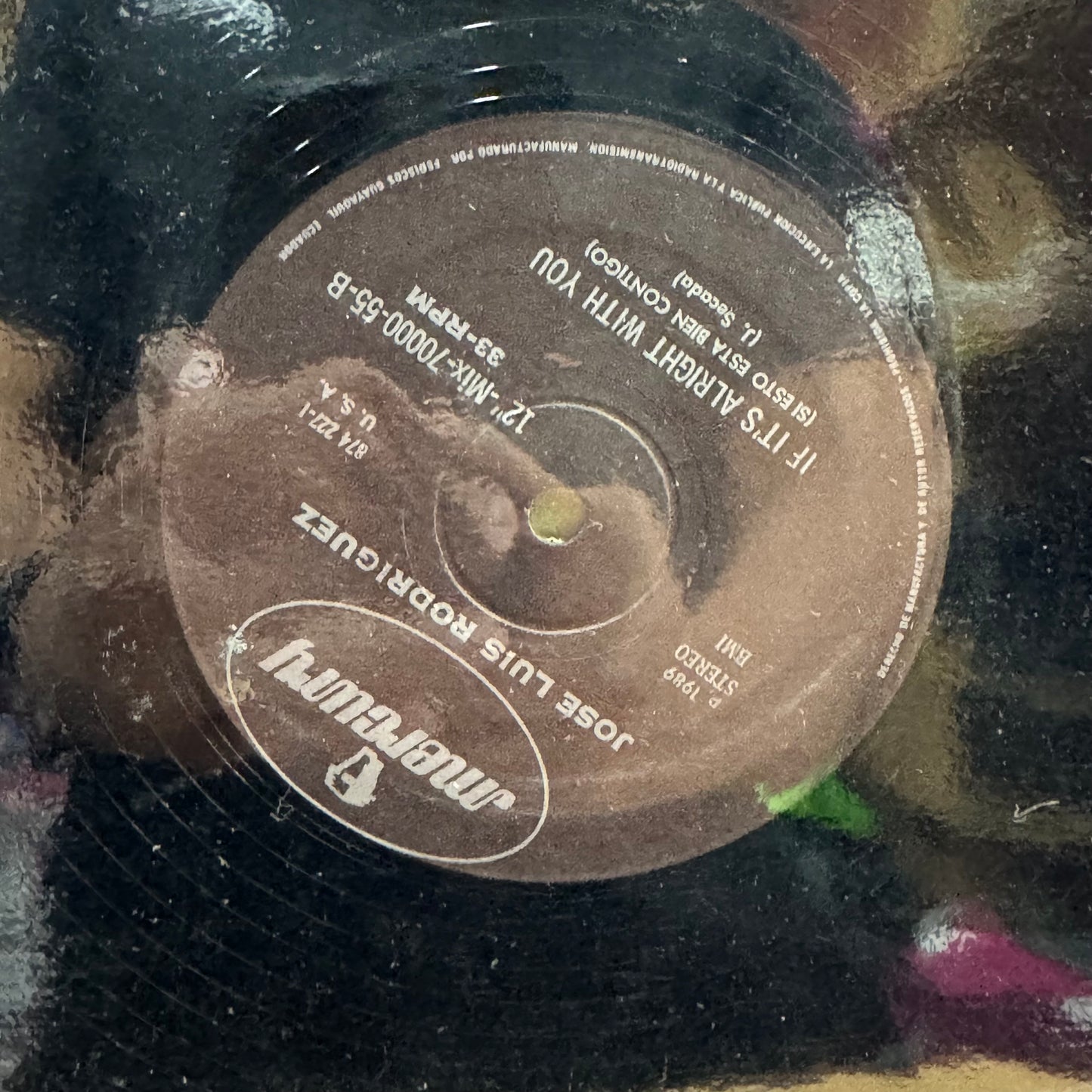 JOSE LUIS RODRIGUEZ - BAILA MI RUMBA LP (MAXI SINGLE