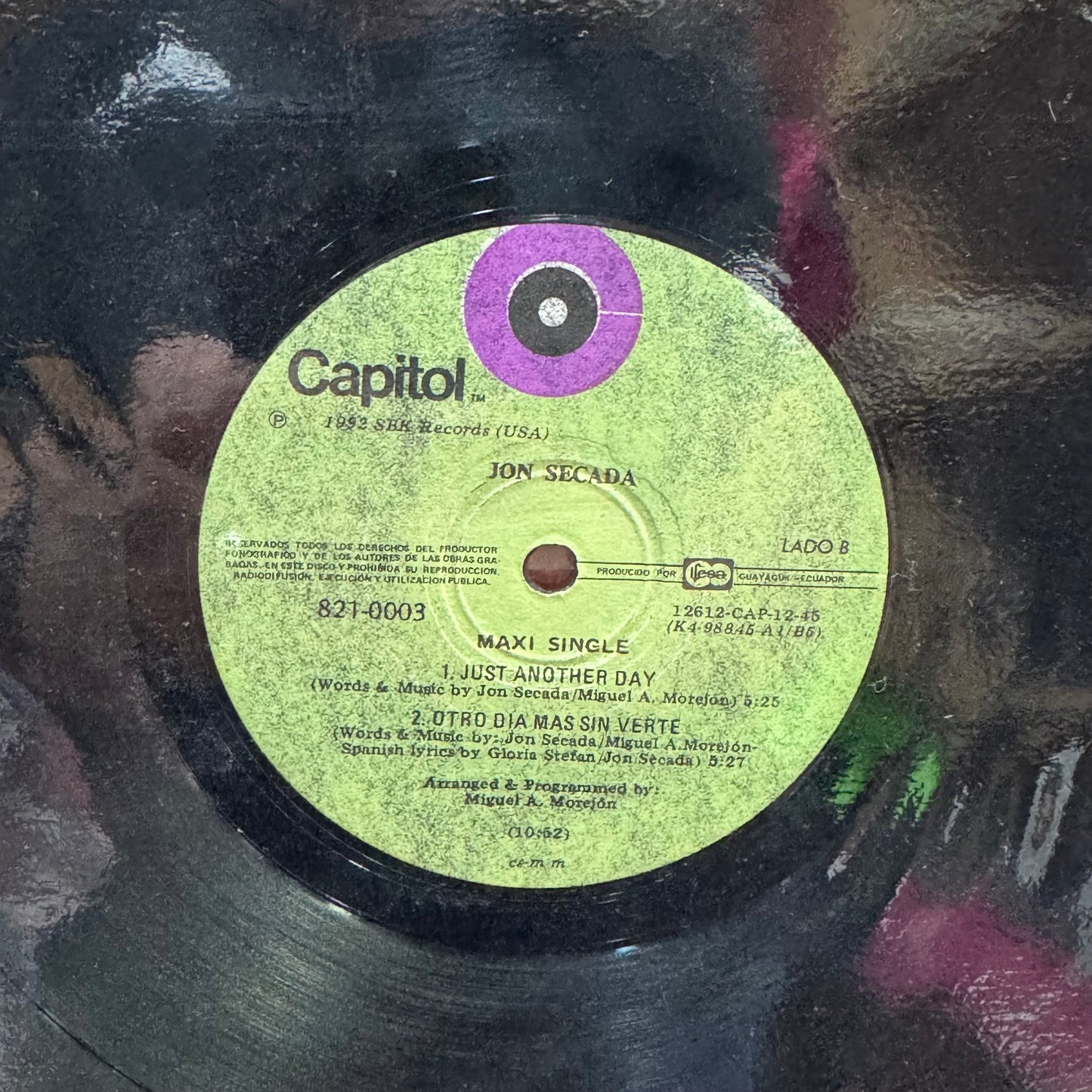 JON SECADA - ANGEL LP (MAXI SINGLE)