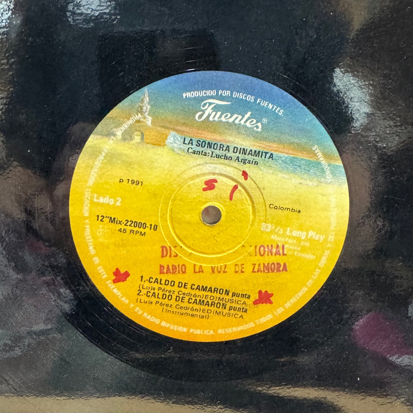 LA SONORA DINAMITA - CALDO DE CAMARON LP (MAXI SINGLE)