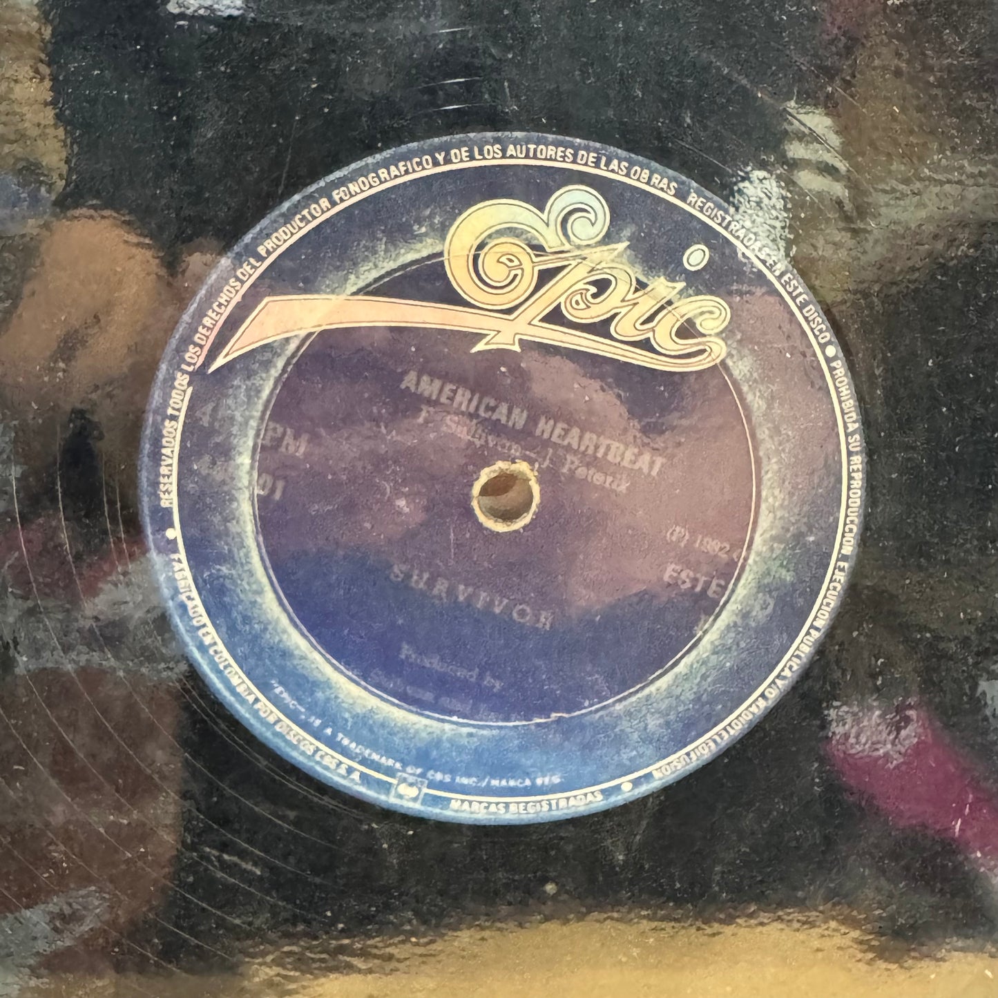 SURVIVOR - EYE OF THE TIGER LP (MAXI SINGLE)