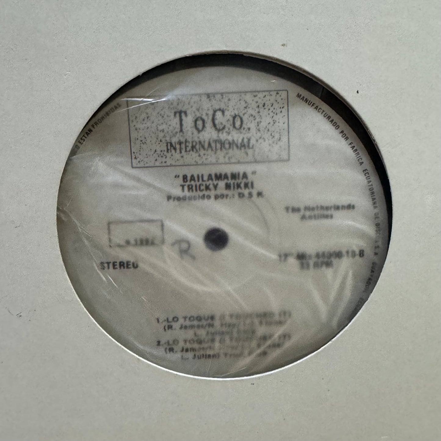 BAILAMANIA DOUBLE YOU - PLEASE DONT GO LP (MAXI SINGLE)