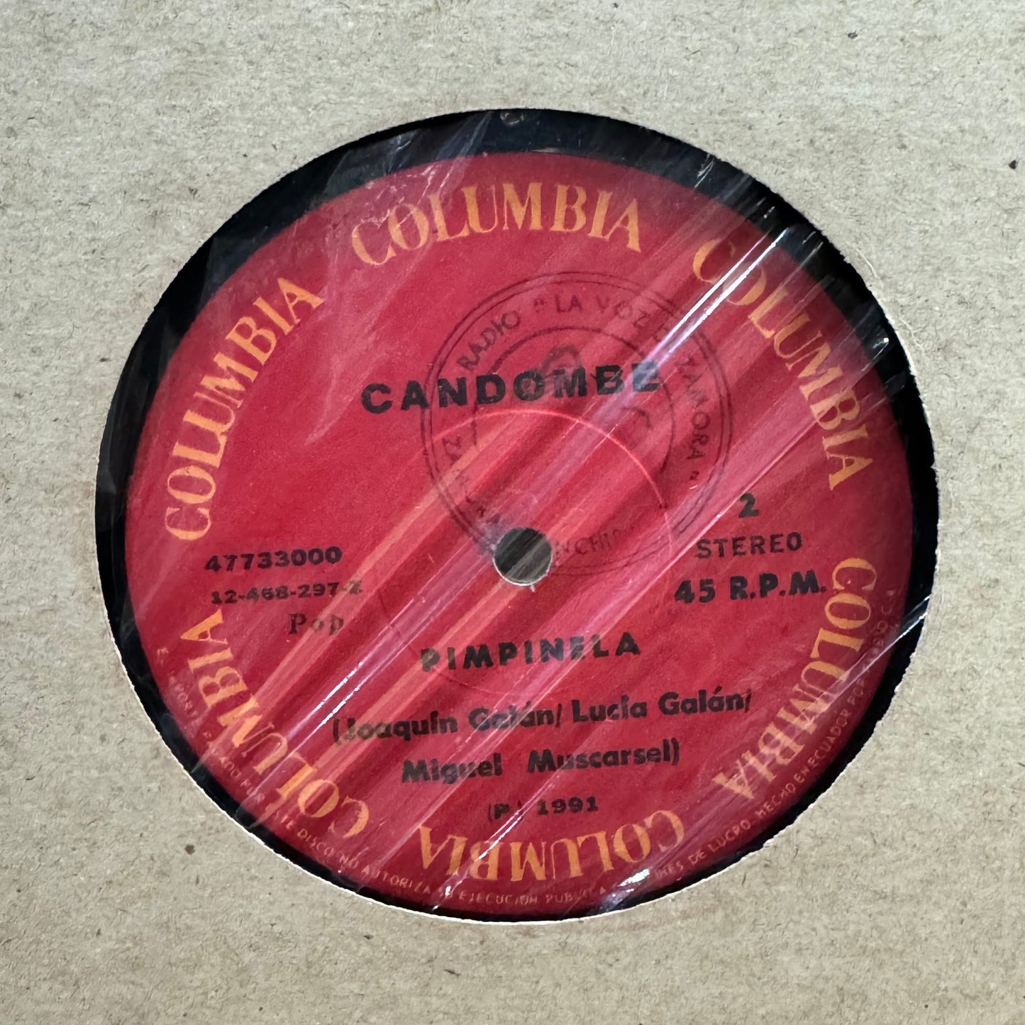 PIMPINELA - ESA CHICA Y YO LP (MAXI SINGLE)