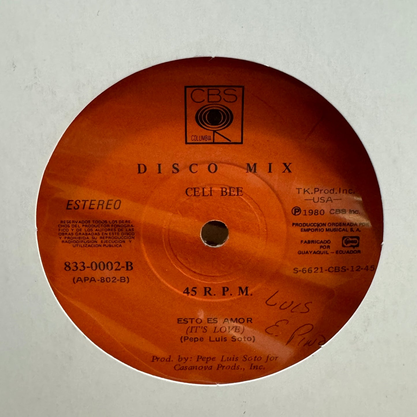 CELI BEE - VUELAS MI MENTE LP (MAXI SINGLE)