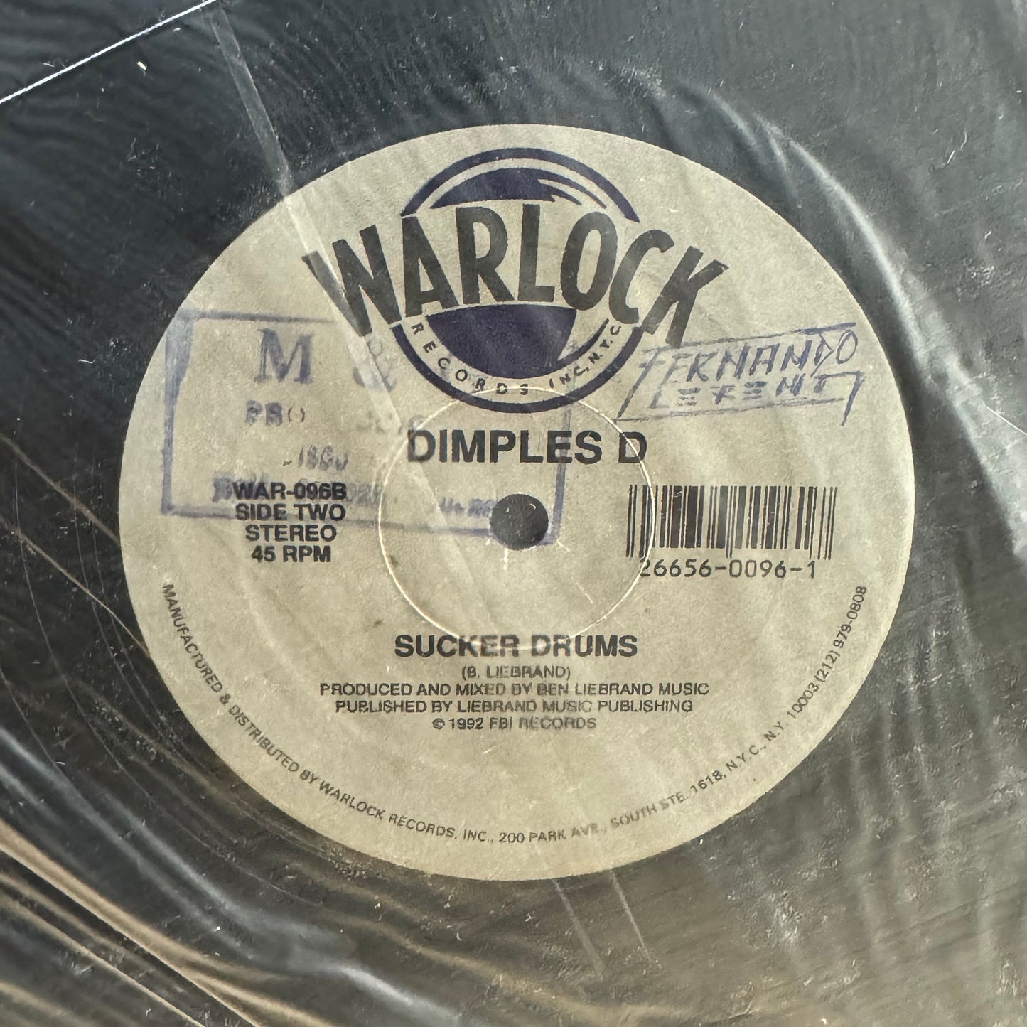 DIMPLES D - SUCKER DJ GROVE II LP (MAXI SINGLE)