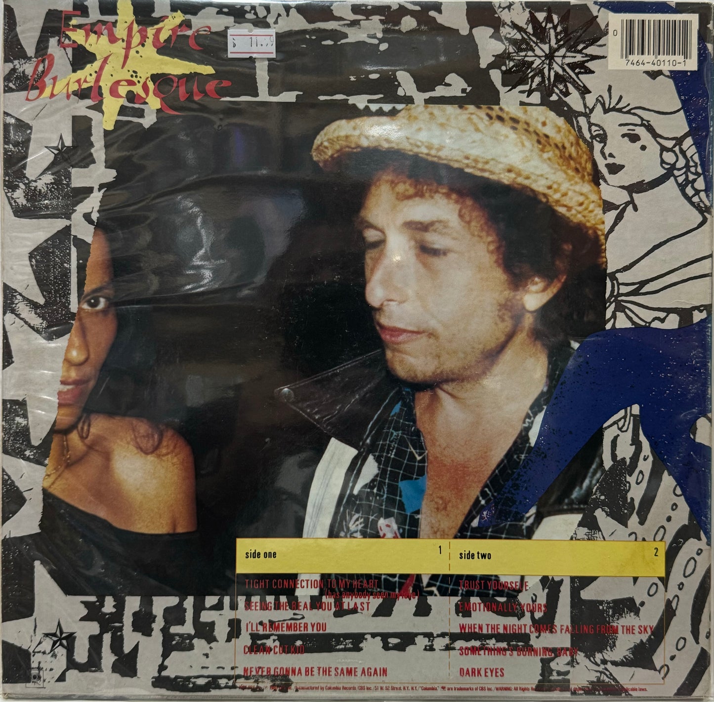 BOB DYLAN - EMPIRE BURLESQUE LP