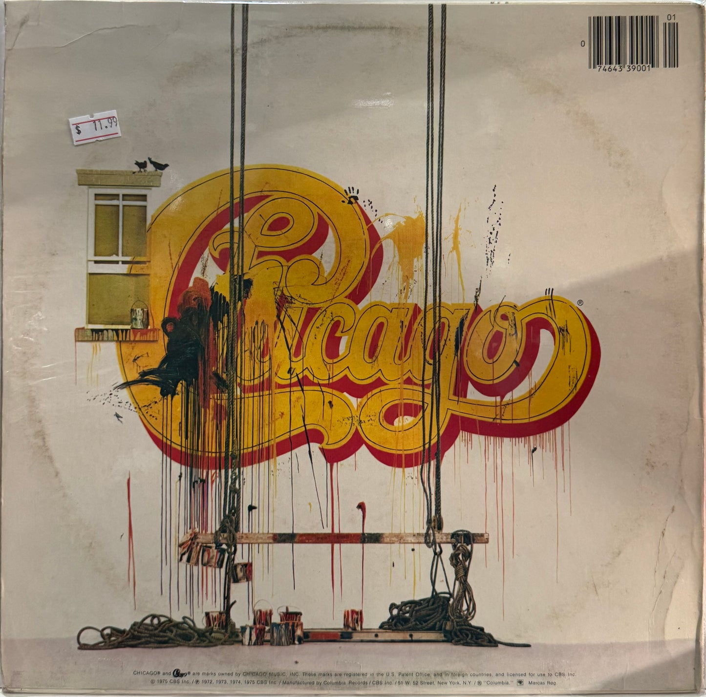 CHICAGO - GREATEST HITS LP