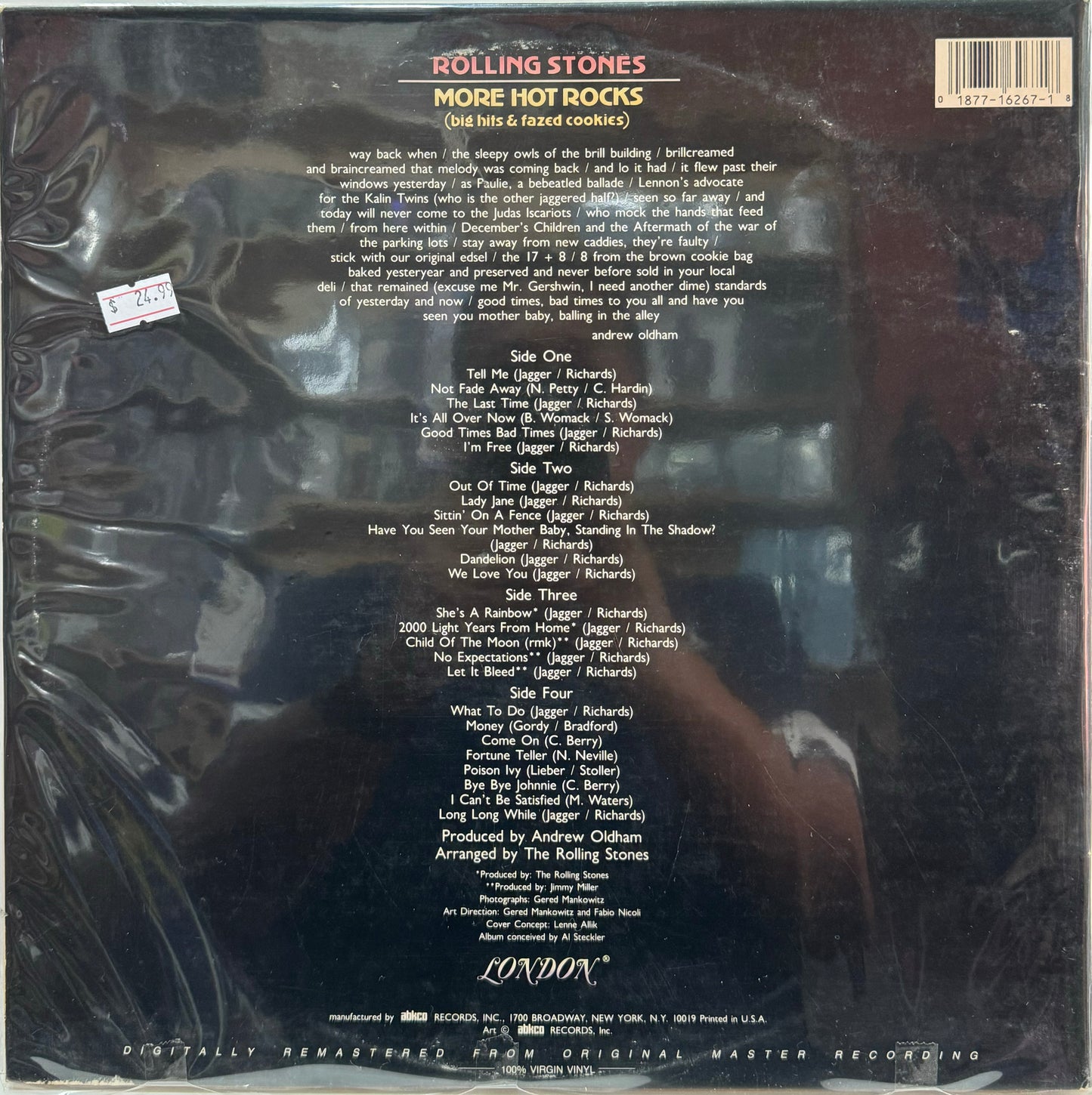 ROLLING STONES - MORE HOT ROCKS 2 LPS