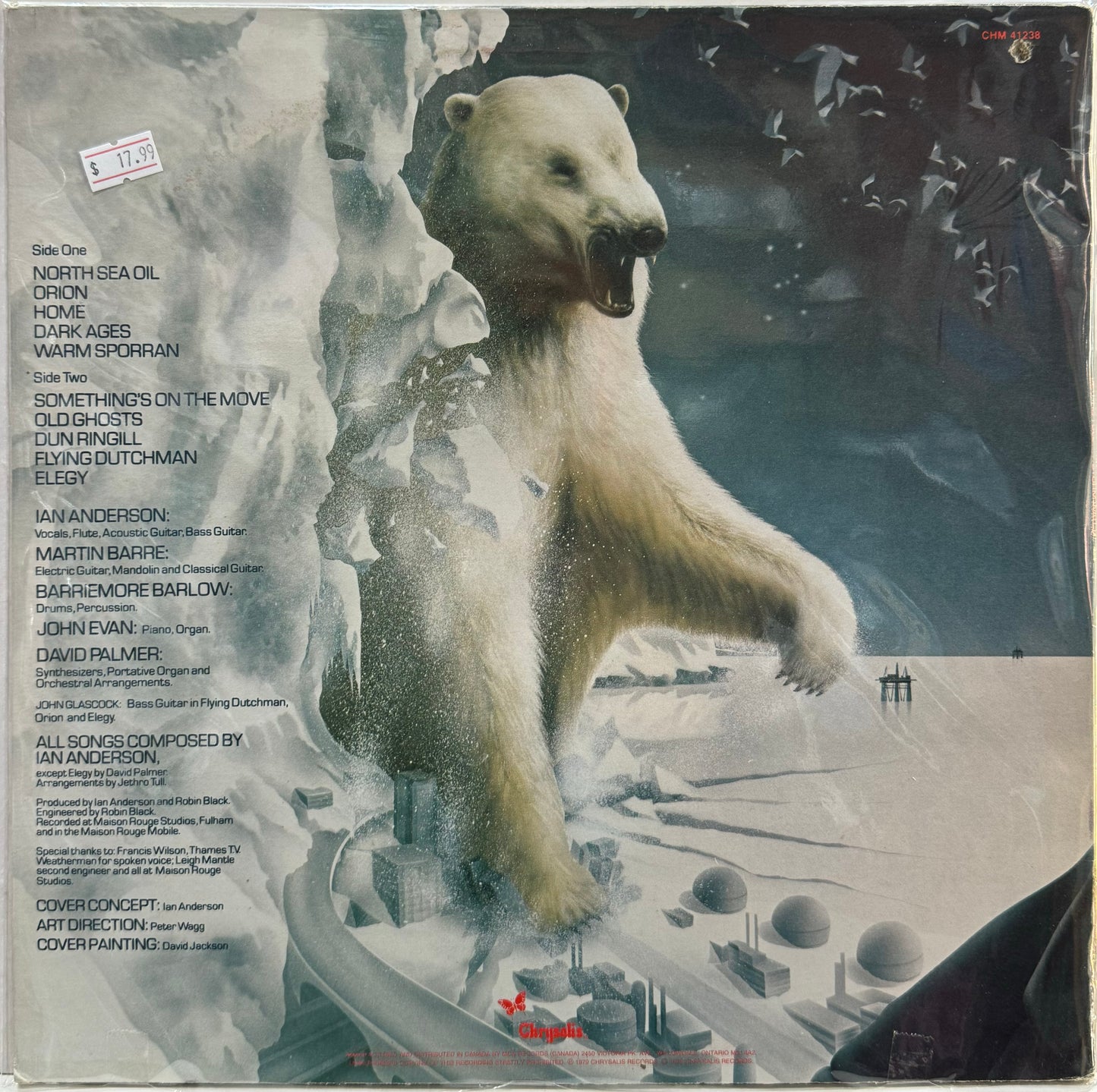 JETHRO TULL - STORMWATCH LP