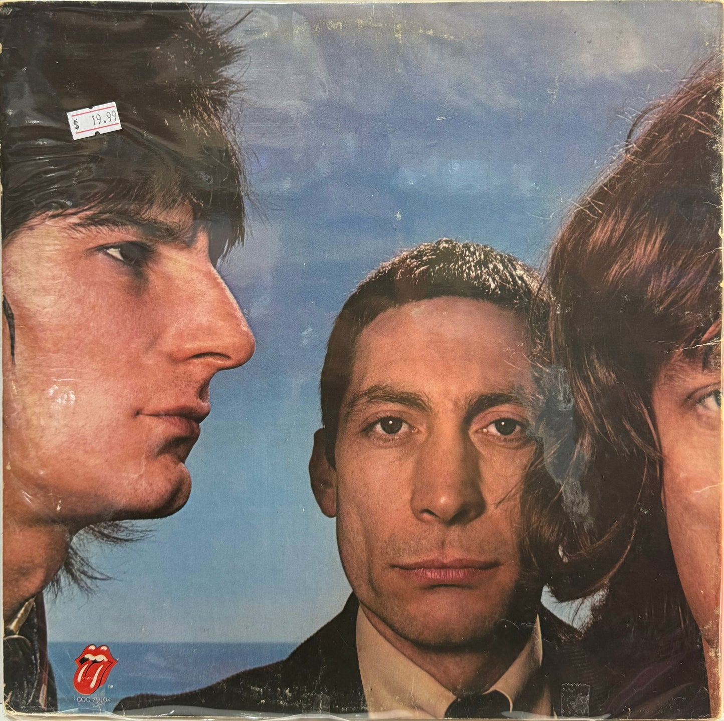 THE ROLLING STONES - BLACK AND BLUE LP