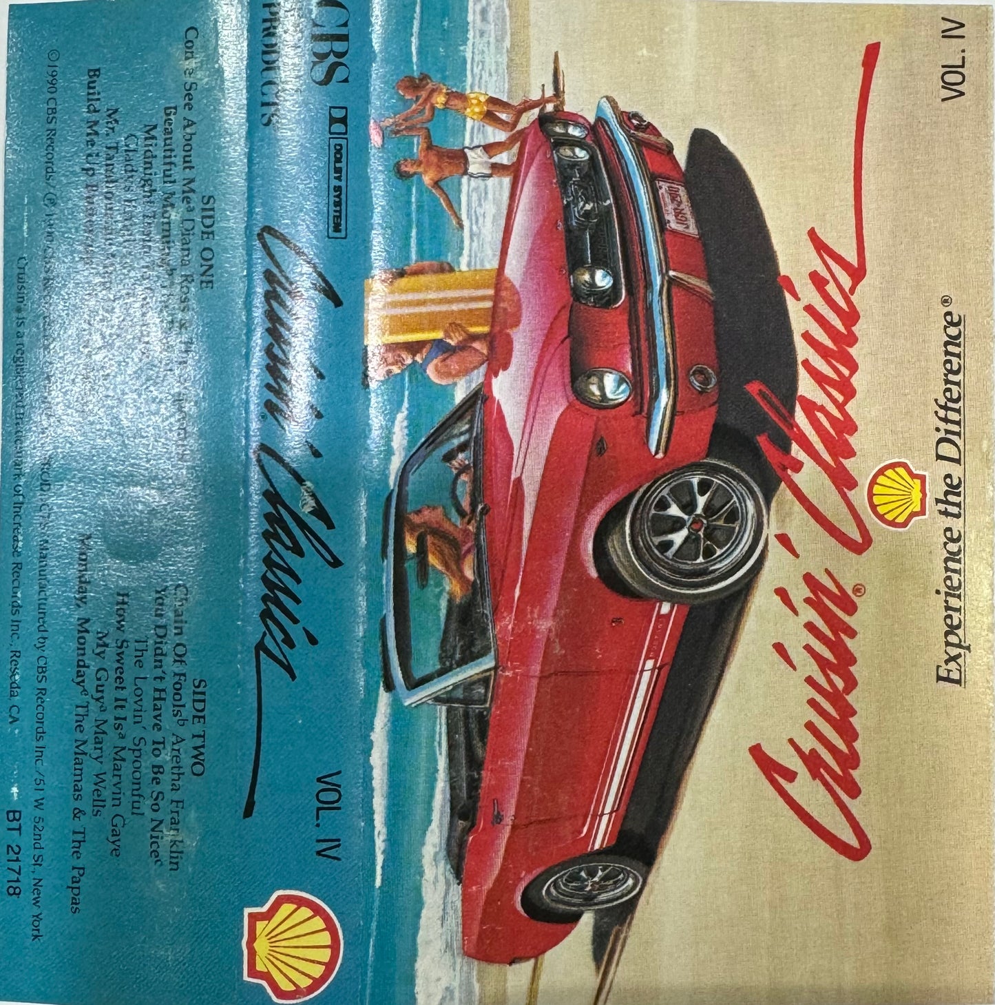 CRUISIN CLASSICS - EXPERIENCE THE DIFFERENCE CASSETTE