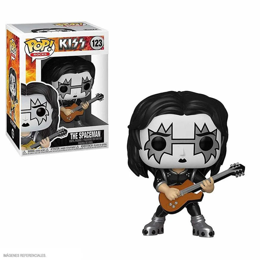 KISS - THE SPACEMAN MUÑECO POP ROCKS 123