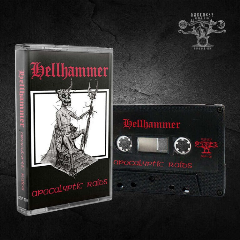 HELLHAMMER - APOCALYPTIC RAIDS CASSETTE (NUEVO)