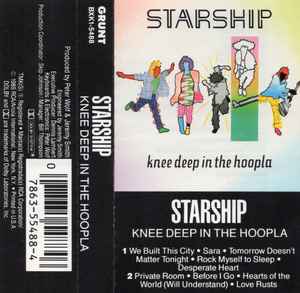 STARSHIP - KNEE DEEP IN THE HOOPLA CASSETTE