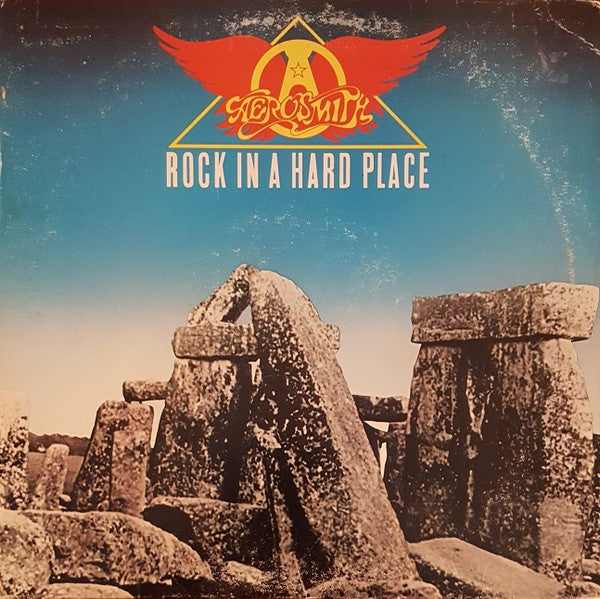AEROSMITH - ROCK IN A HARD PLACE LP
