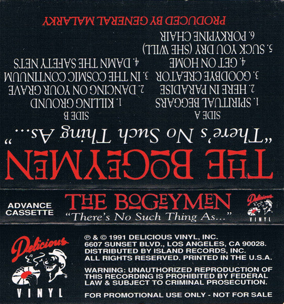 THE BOGEYMEN - THERES NO SUCH THING AS CASSETTE