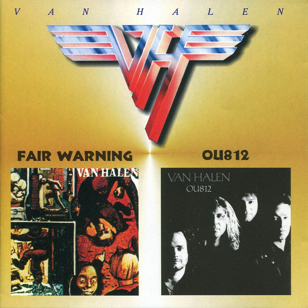 VAN HALEN - FAIR WARNING / OU812 CD