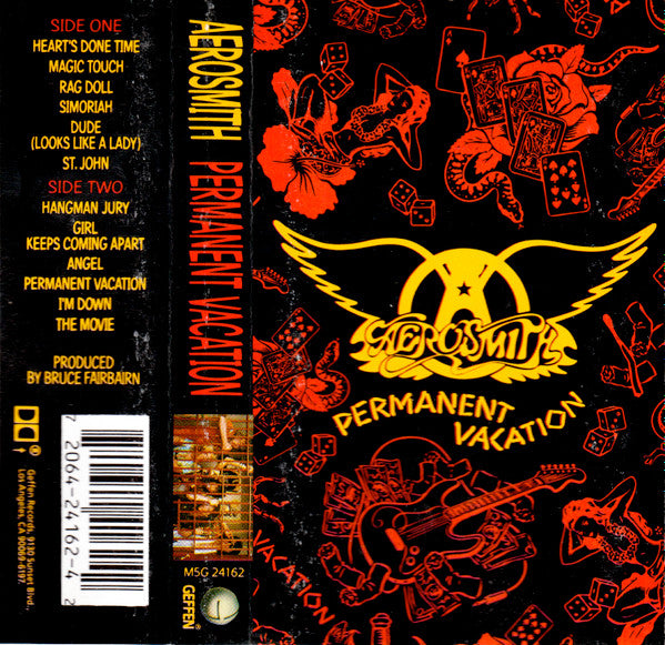 AEROSMITH - PERMANENT VACATION CASSETTE