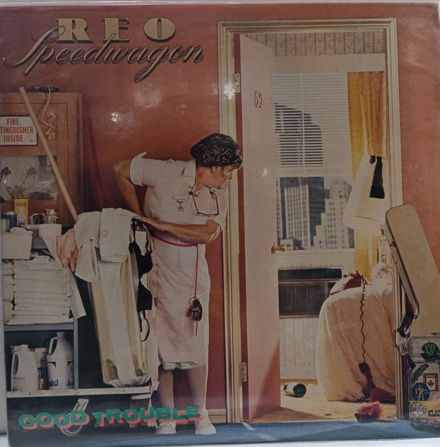 REO SPEEDWAGON - GOOD TROUBLE LP