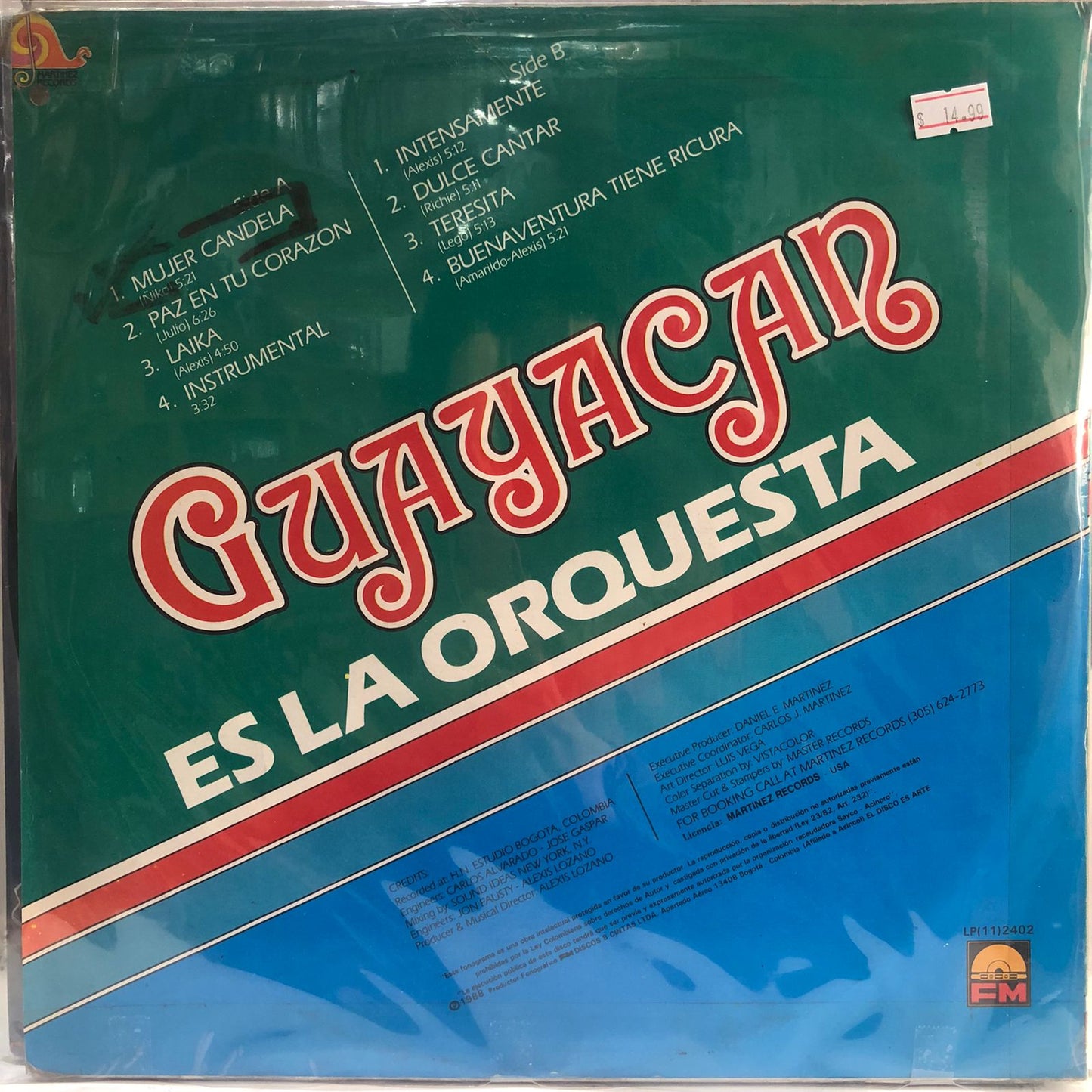 GUAYACAN - ES LA ORQUESTA  LP