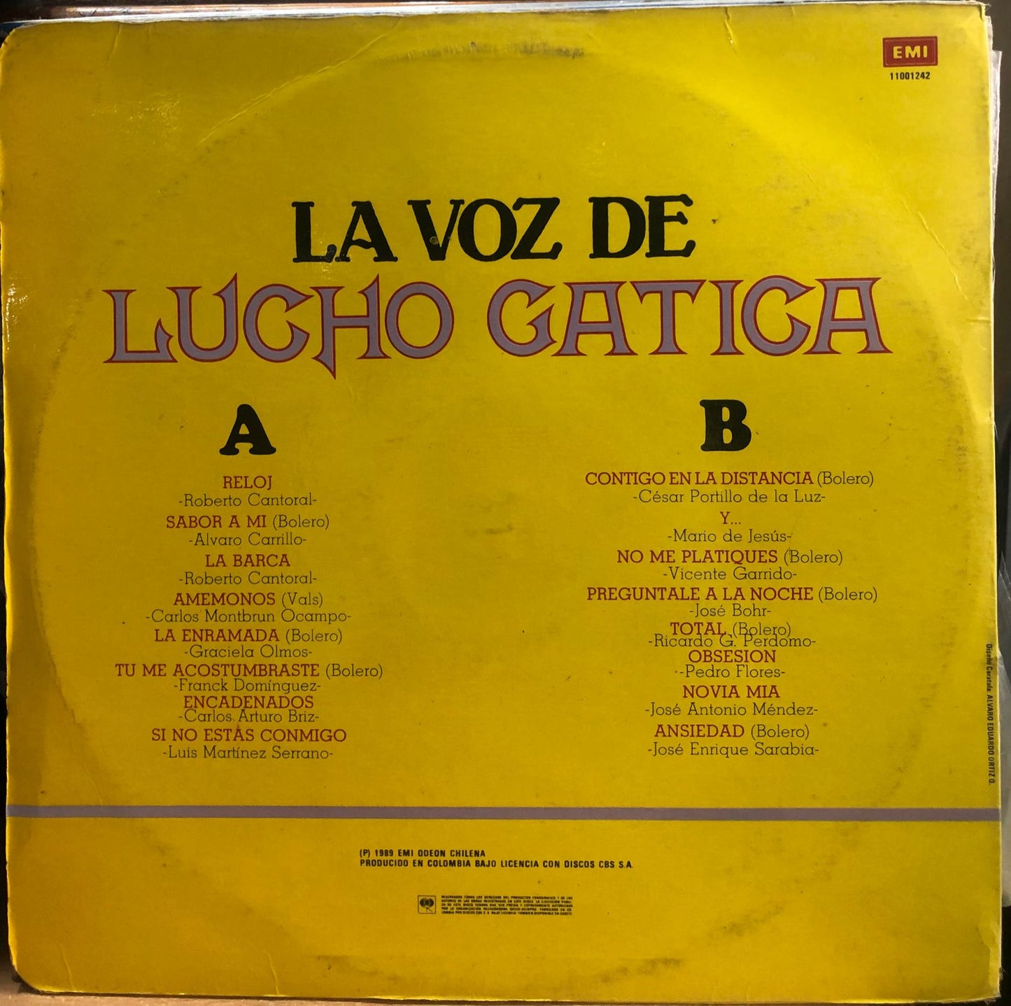 LUCHO GATICA - LA VOZ DE LP