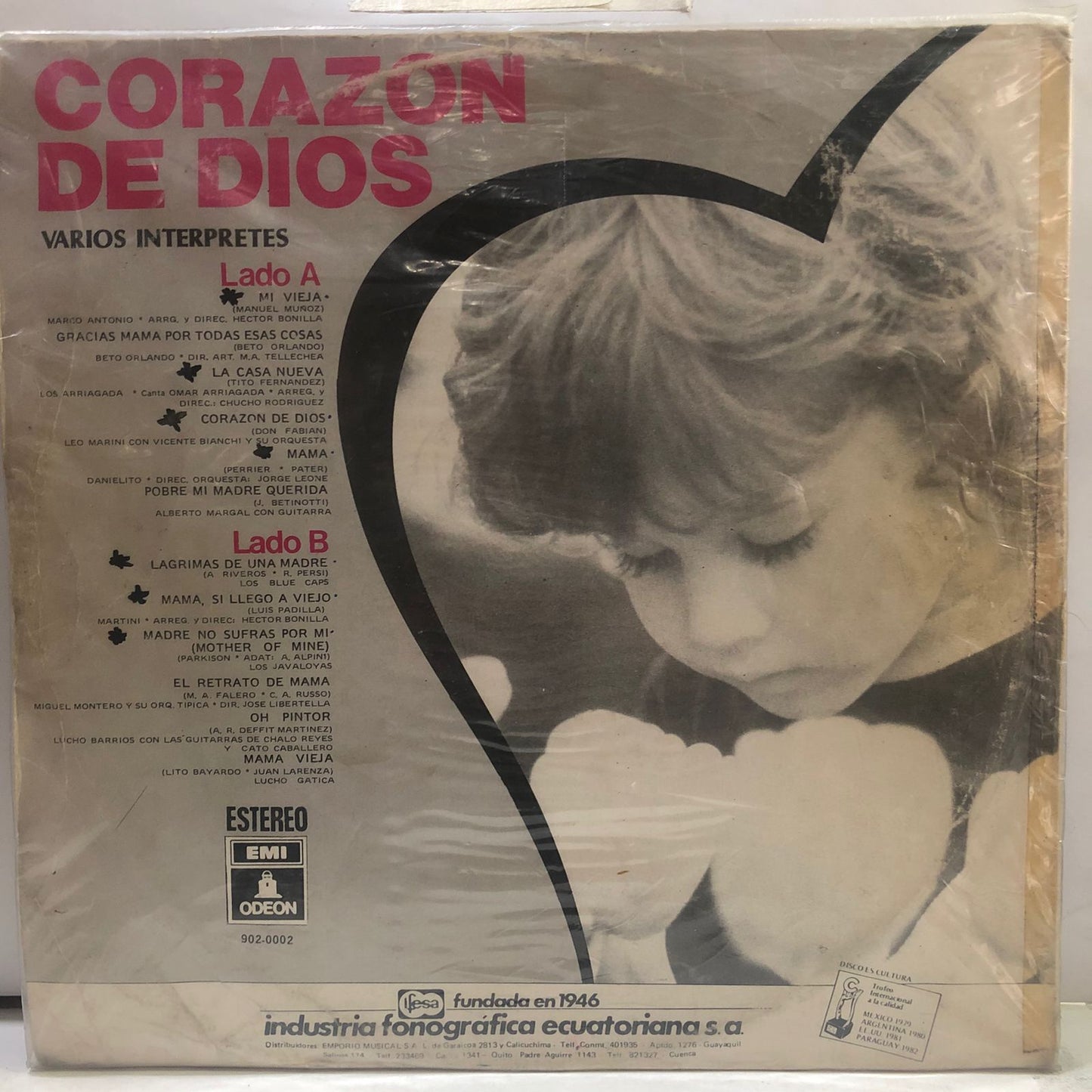CORAZON DE DIOS - VARIOS INTERPRETES LP