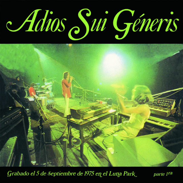 SUI GENERIS - ADIOS PARTE 1RA LP