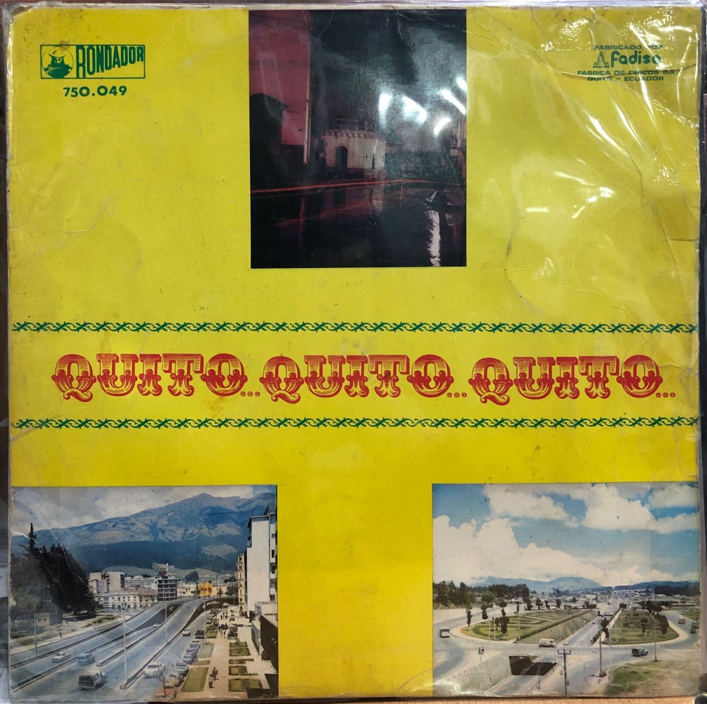 OLMEDO TORRES Y JUAN NARANJO - QUITO... QUITO... QUITO LP