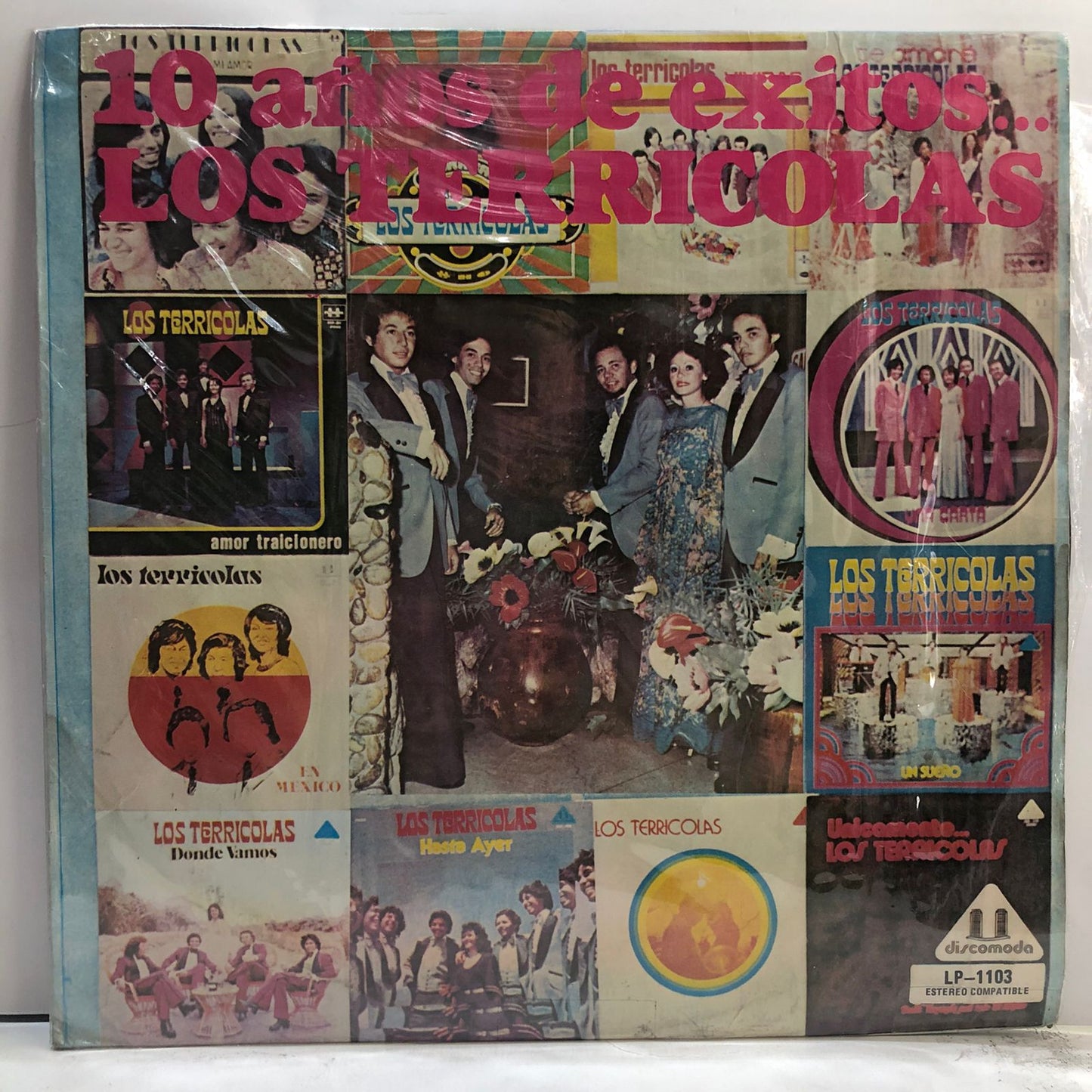 LOS TERRICOLAS - 10 AÑOS DE EXITOS... LP