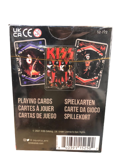 KISS PLAYING CARDS