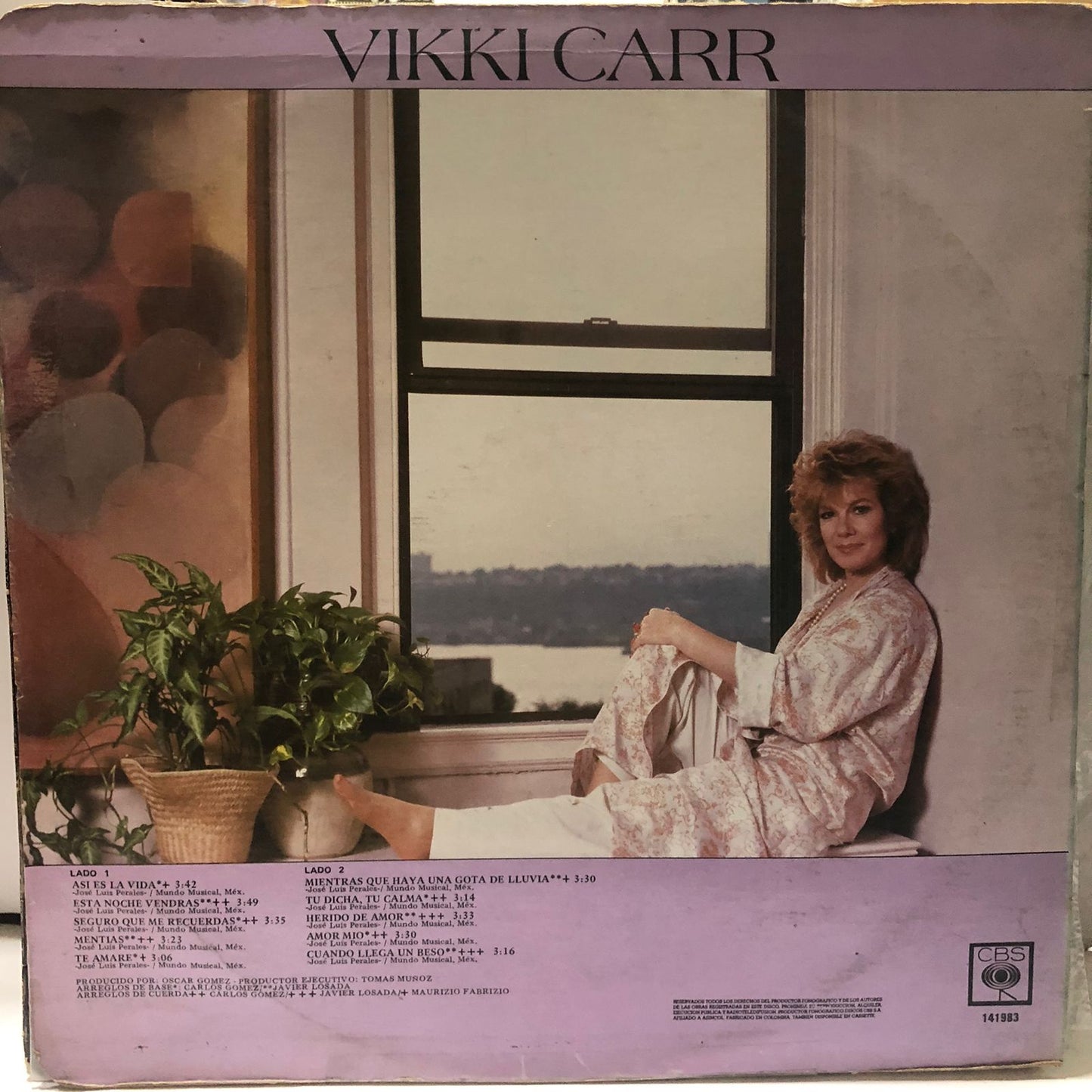 VIKKI CARR - ESTA NOCHE VENDRAS LP