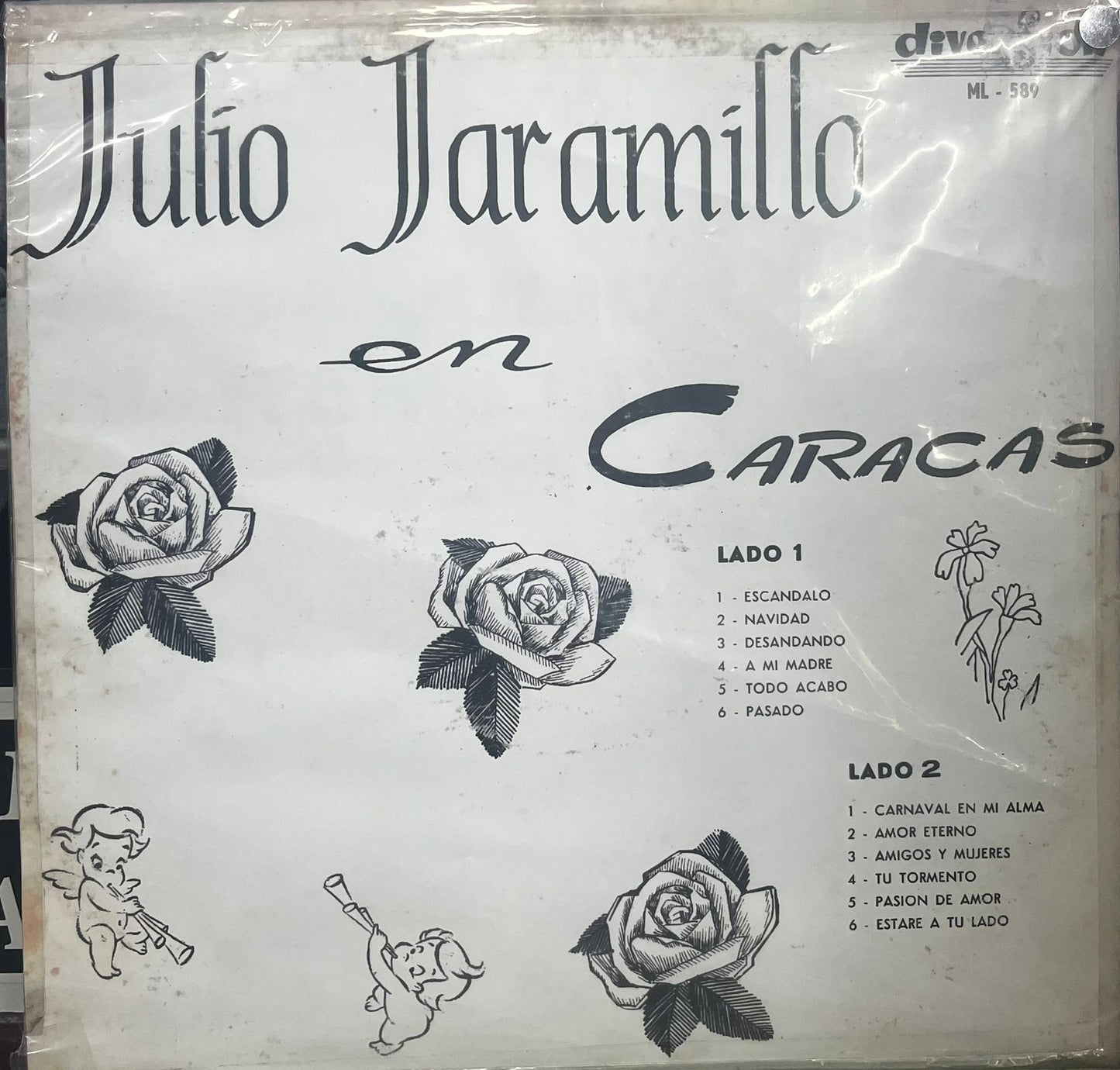 JULIO JARAMILLO - EN CARACAS LP