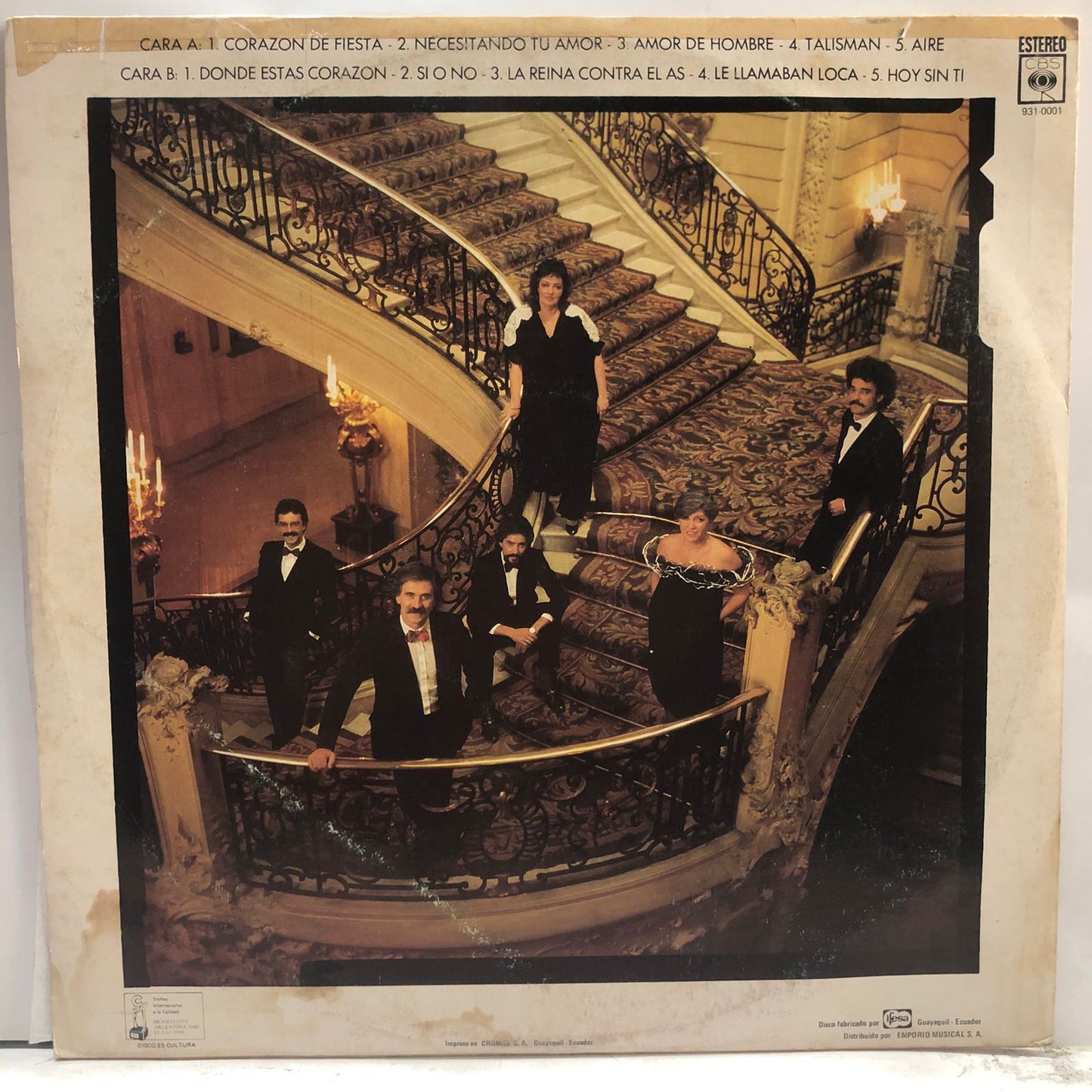 MOCEDADES - AMOR DE HOMBRE LP