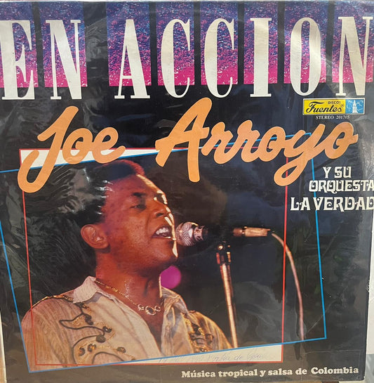 JOE ARROYO Y SU ORQUESTA LA VERDAD  - EN ACCIÓN LP
