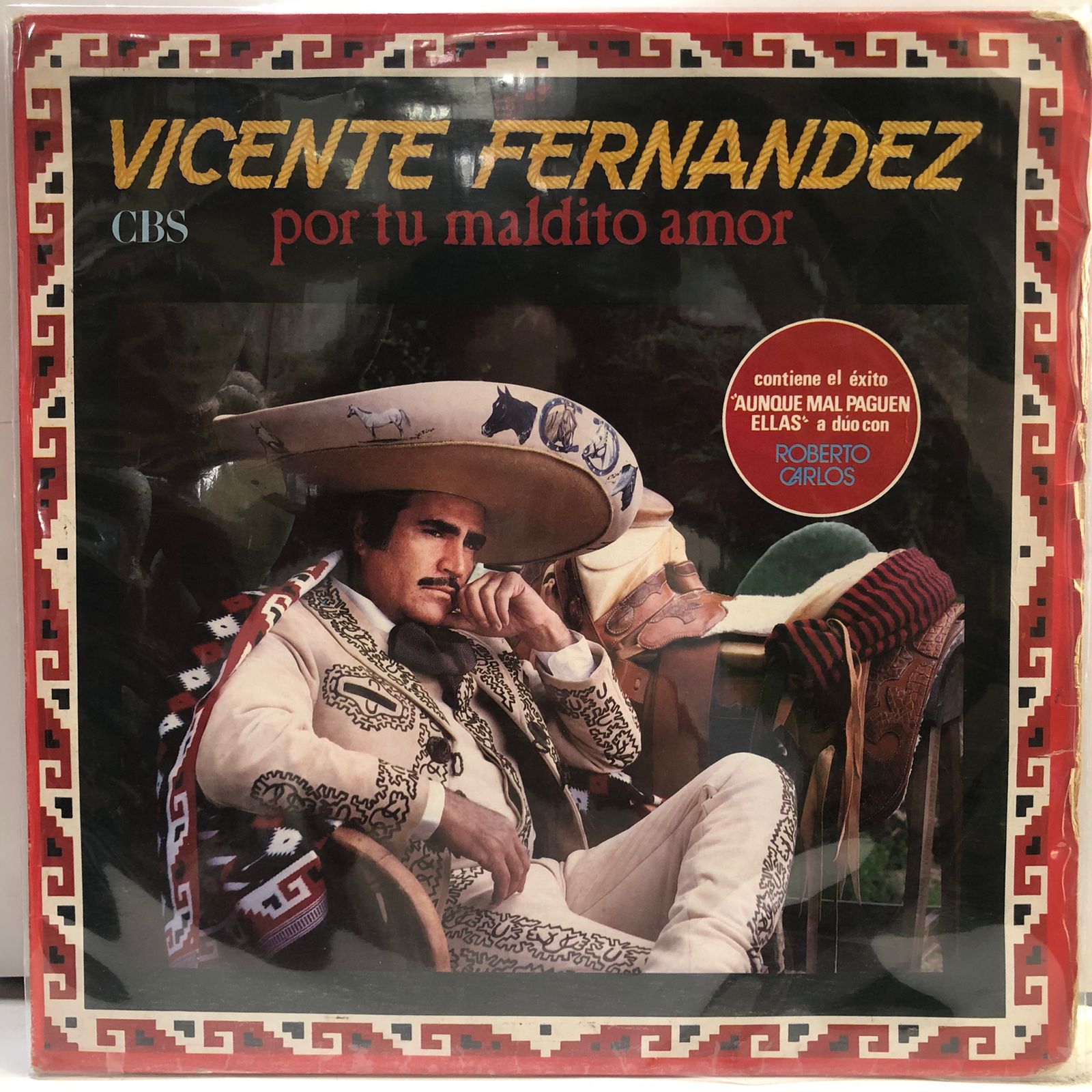 Vicente Fernández Por Tu Maldito Amor Película VICENTE FERNANDEZ - POR TU MALDITO AMOR LP – Circulo Musical