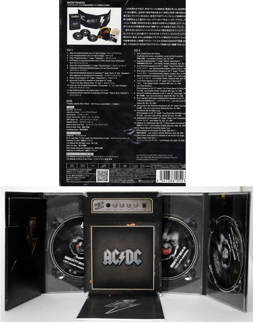 AC/DC - BACK TRACKS 2 CDS + DVD