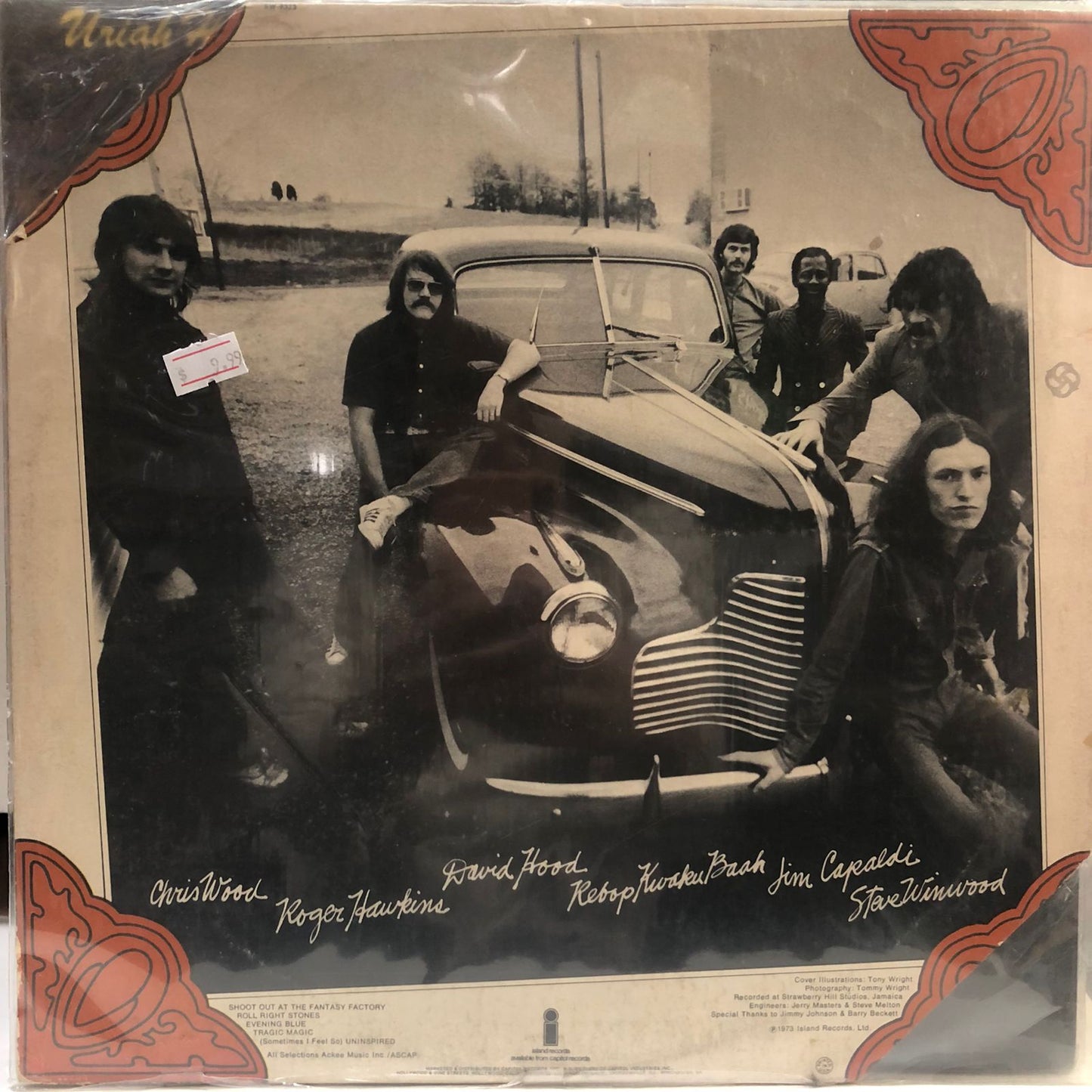 TRAFFIC- SHOOT OUT AT THE FANTASY LP