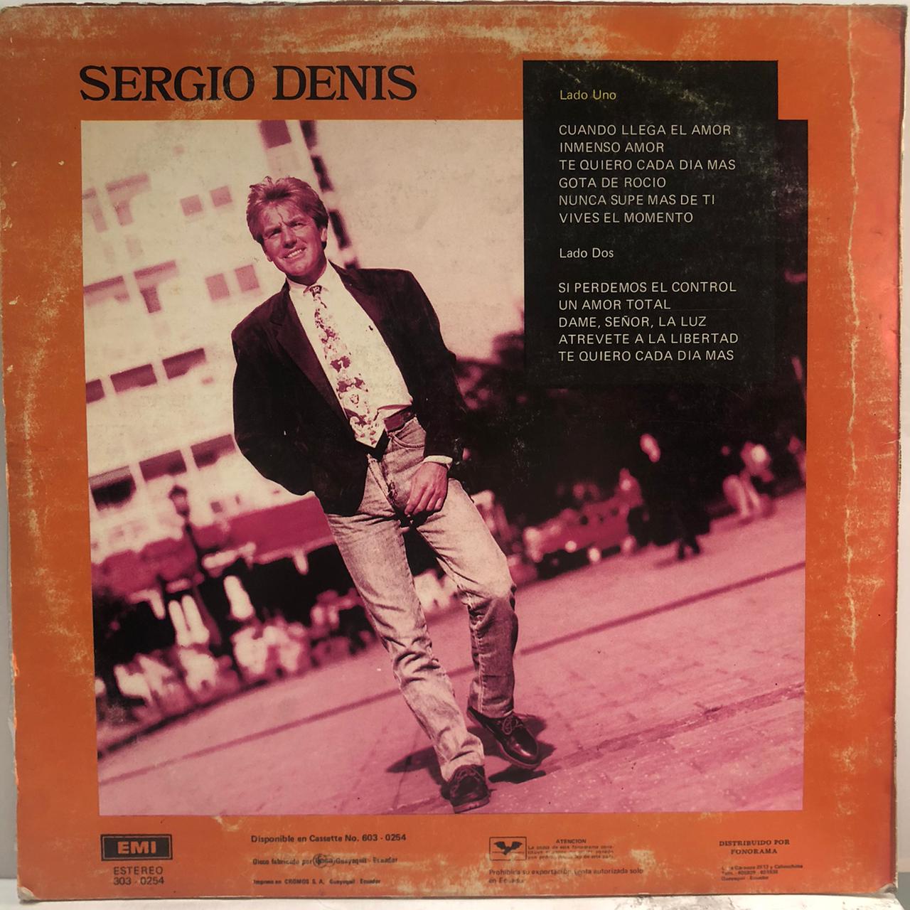 SERGIO DENIS - CUANDO LLEGA EL AMOR LP