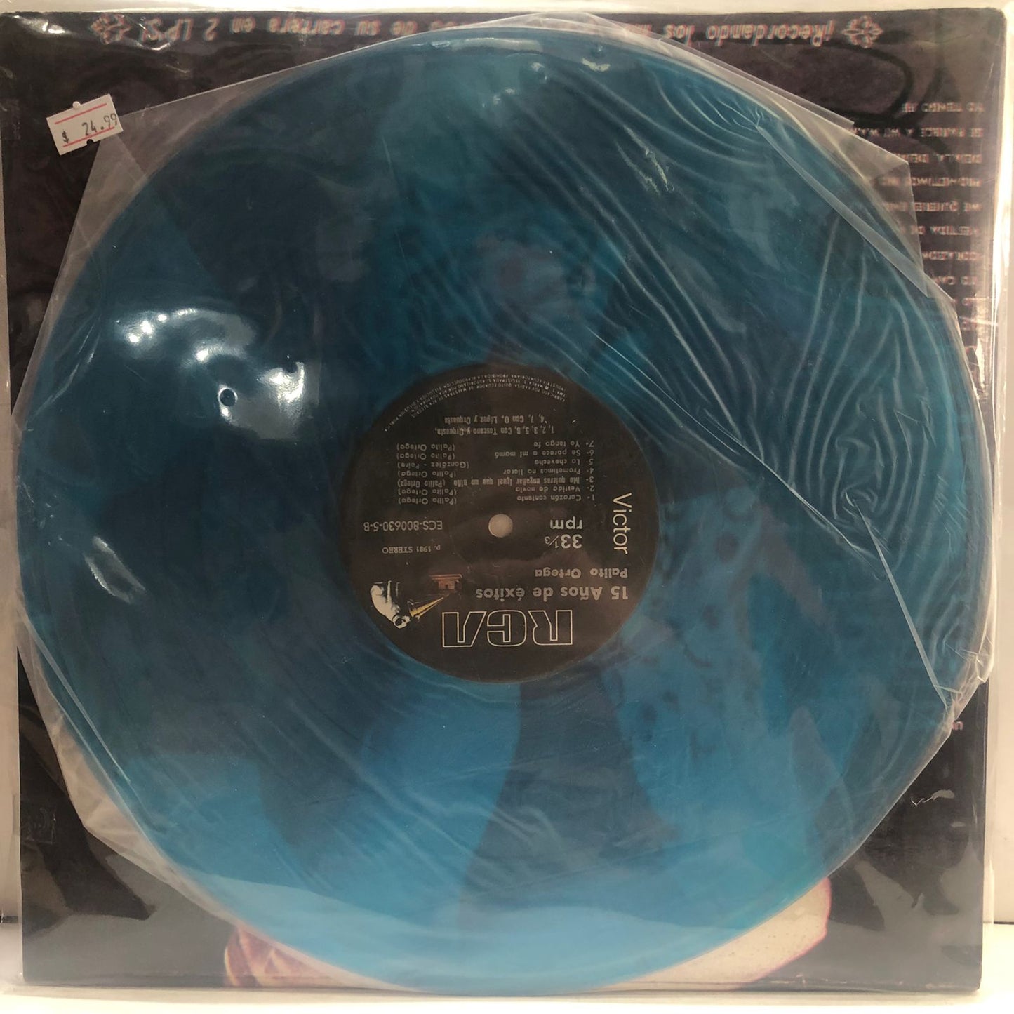 PALITO ORTEGA - 15 AÑOS DE EXITOS LP DOBLE