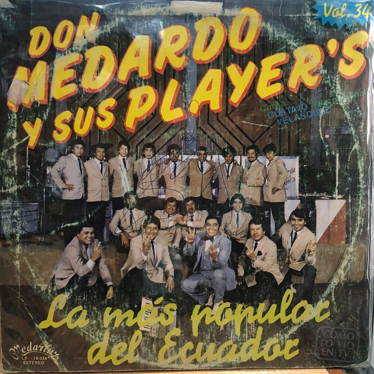 DON MEDARDO Y SUS PLAYERS - LA MAS POPULAR DEL ECUADOR VOL.34